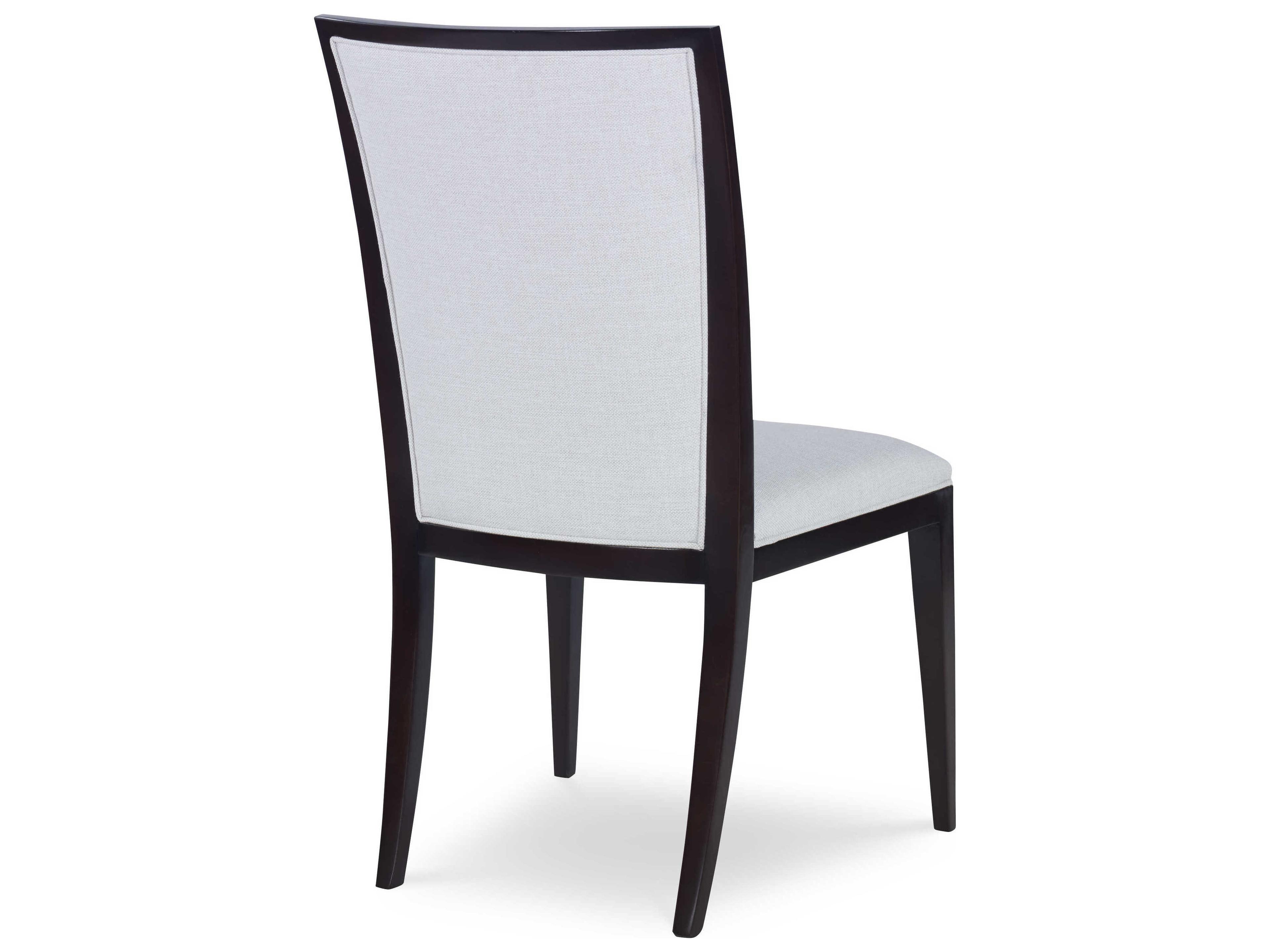 Century Furniture Chair Black Upholstered Side Dining