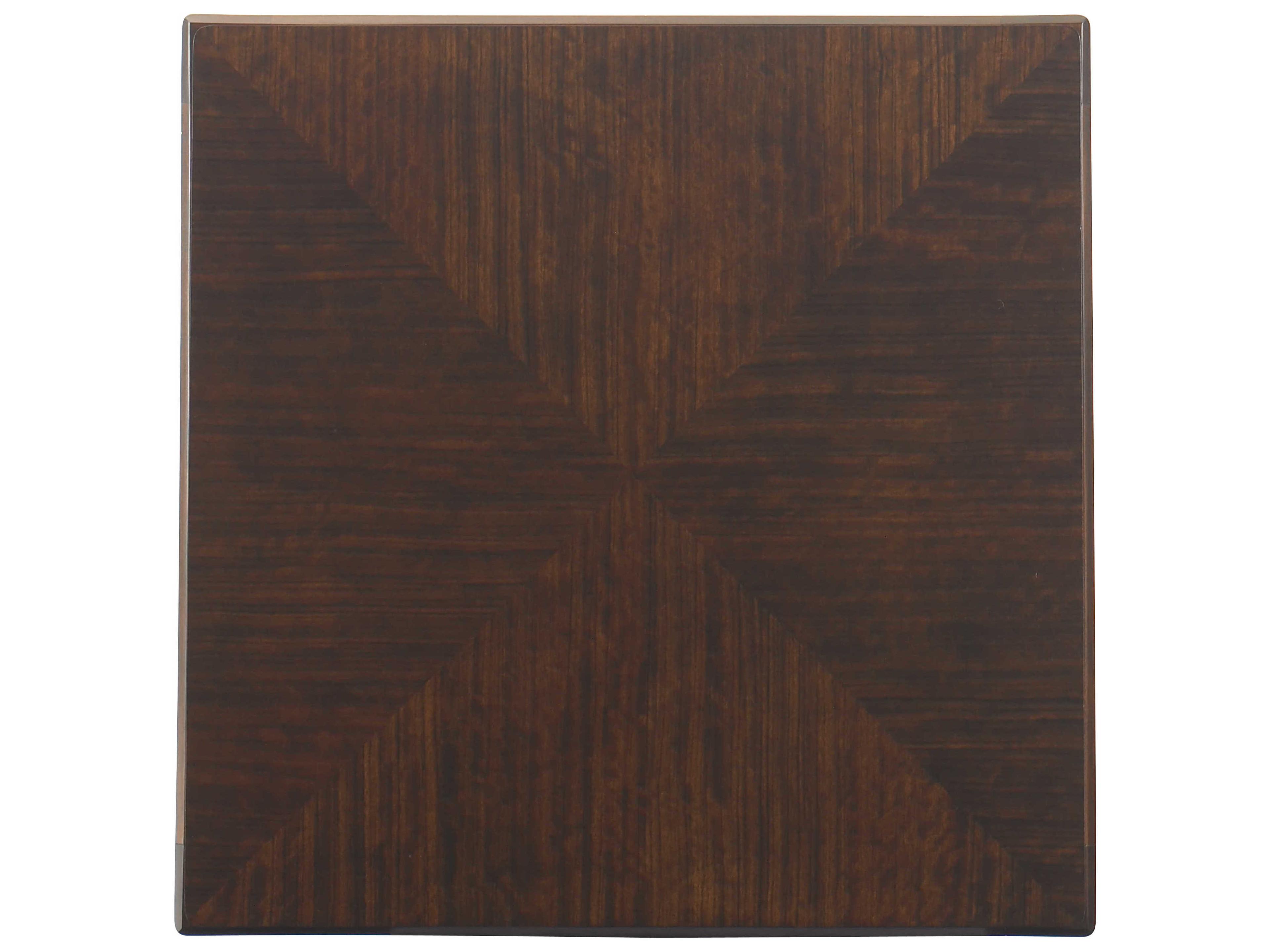 Century Furniture Paragon Club Square Wood End Table