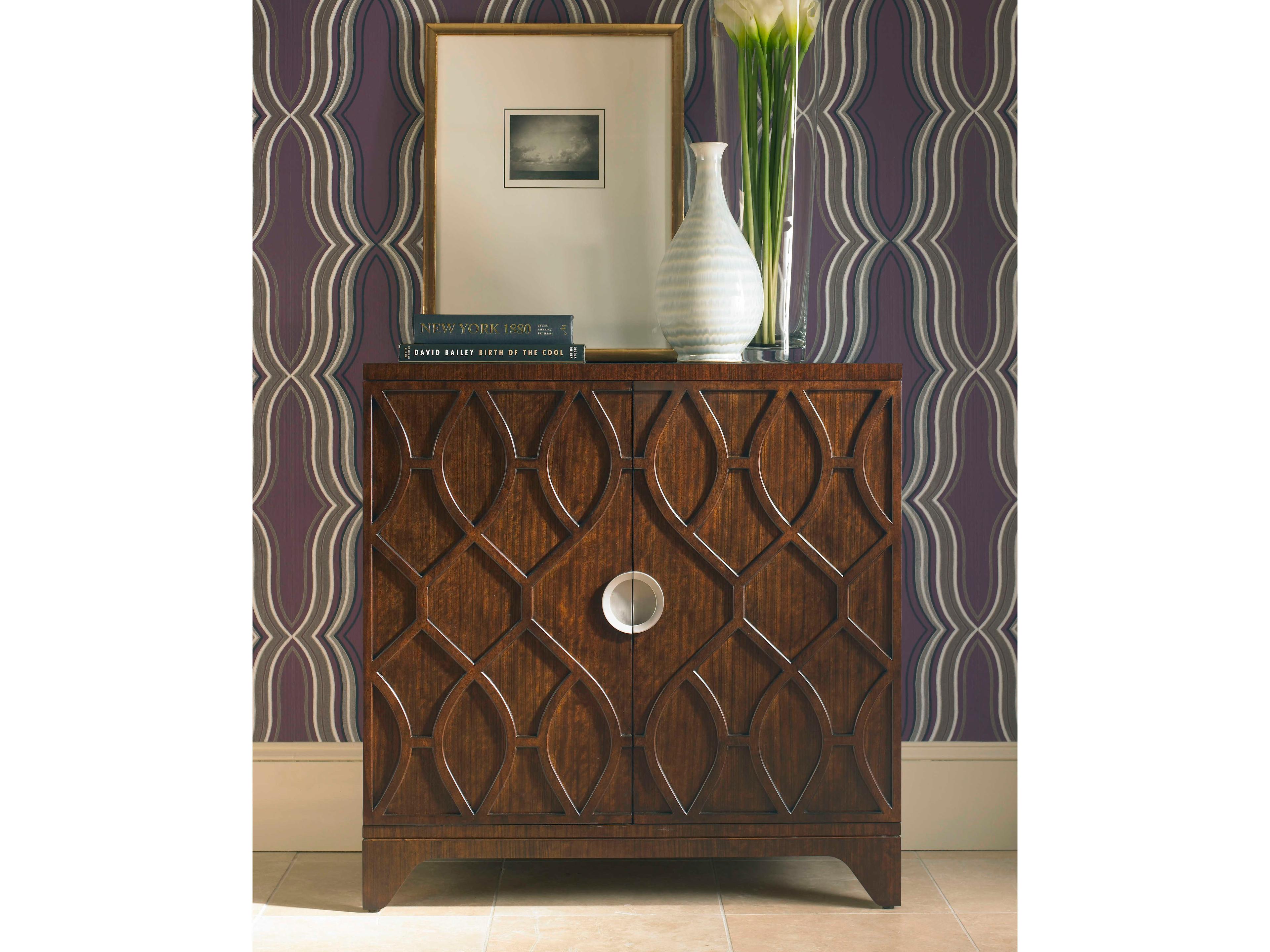 Century Furniture Paragon Club Brown Mahogany Wood Accent Chest
