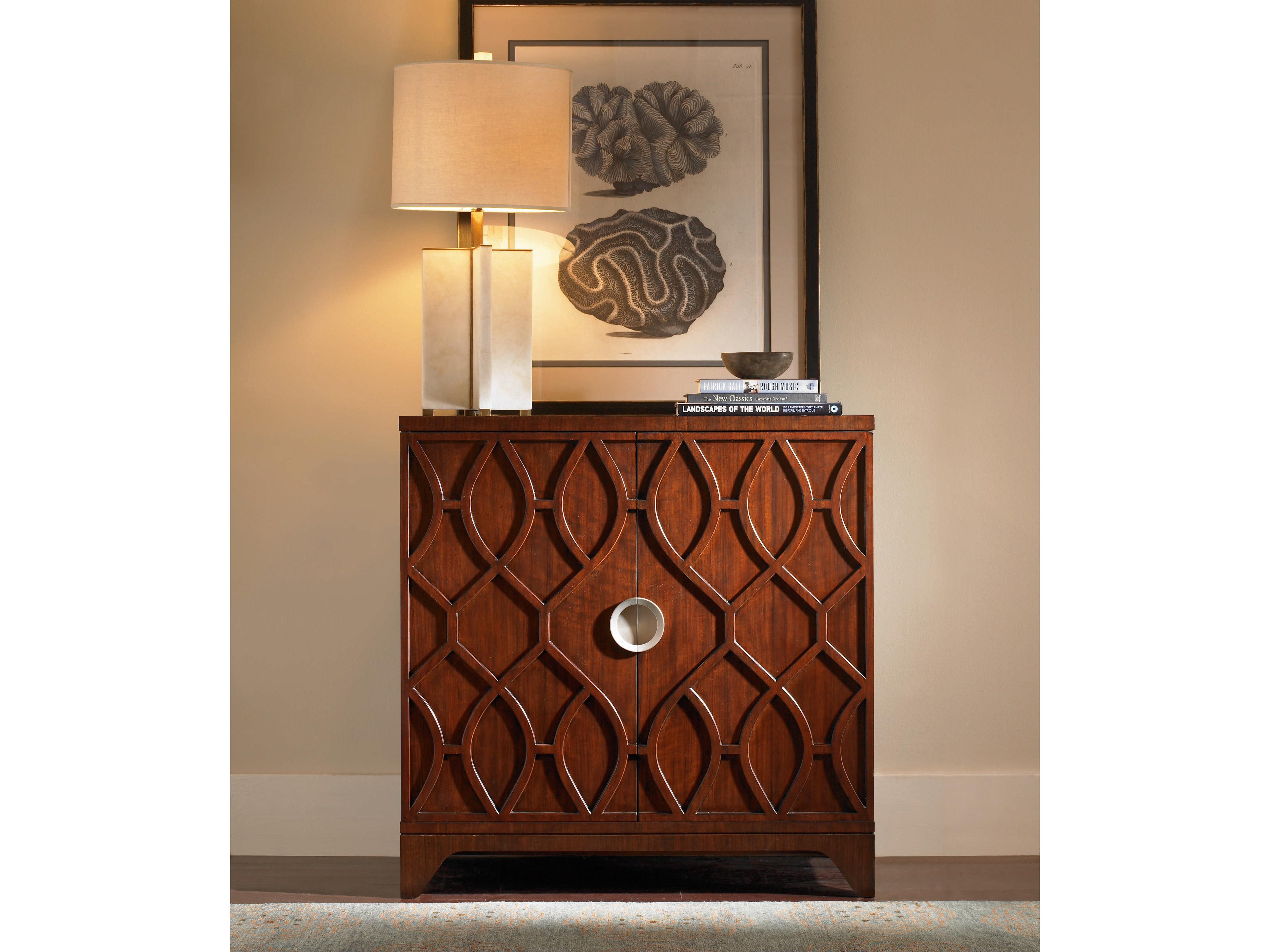 Century Furniture Paragon Club Brown Mahogany Wood Accent Chest
