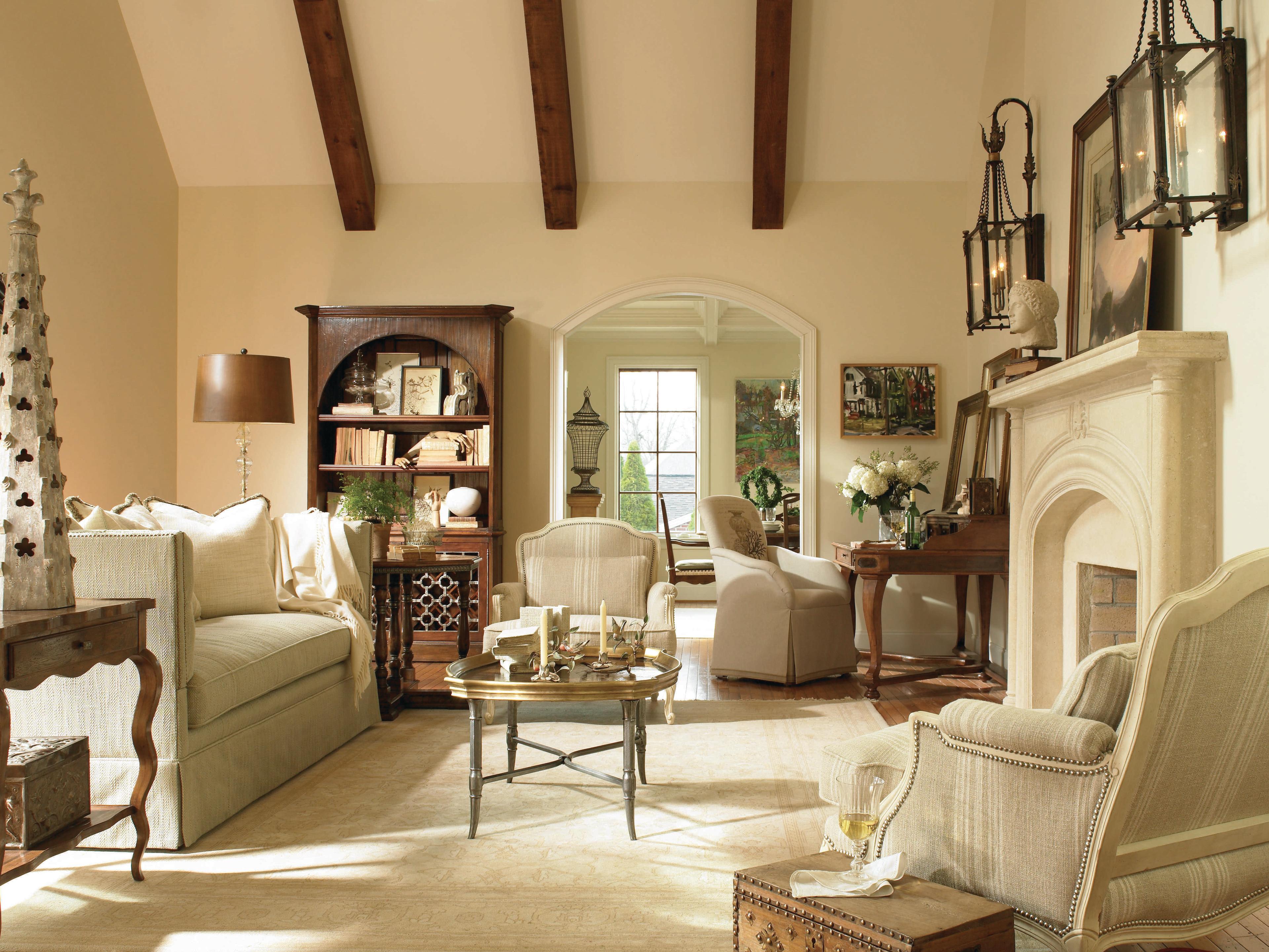 Century Furniture Marbella And Chateau Lyon Wood Coffee Table