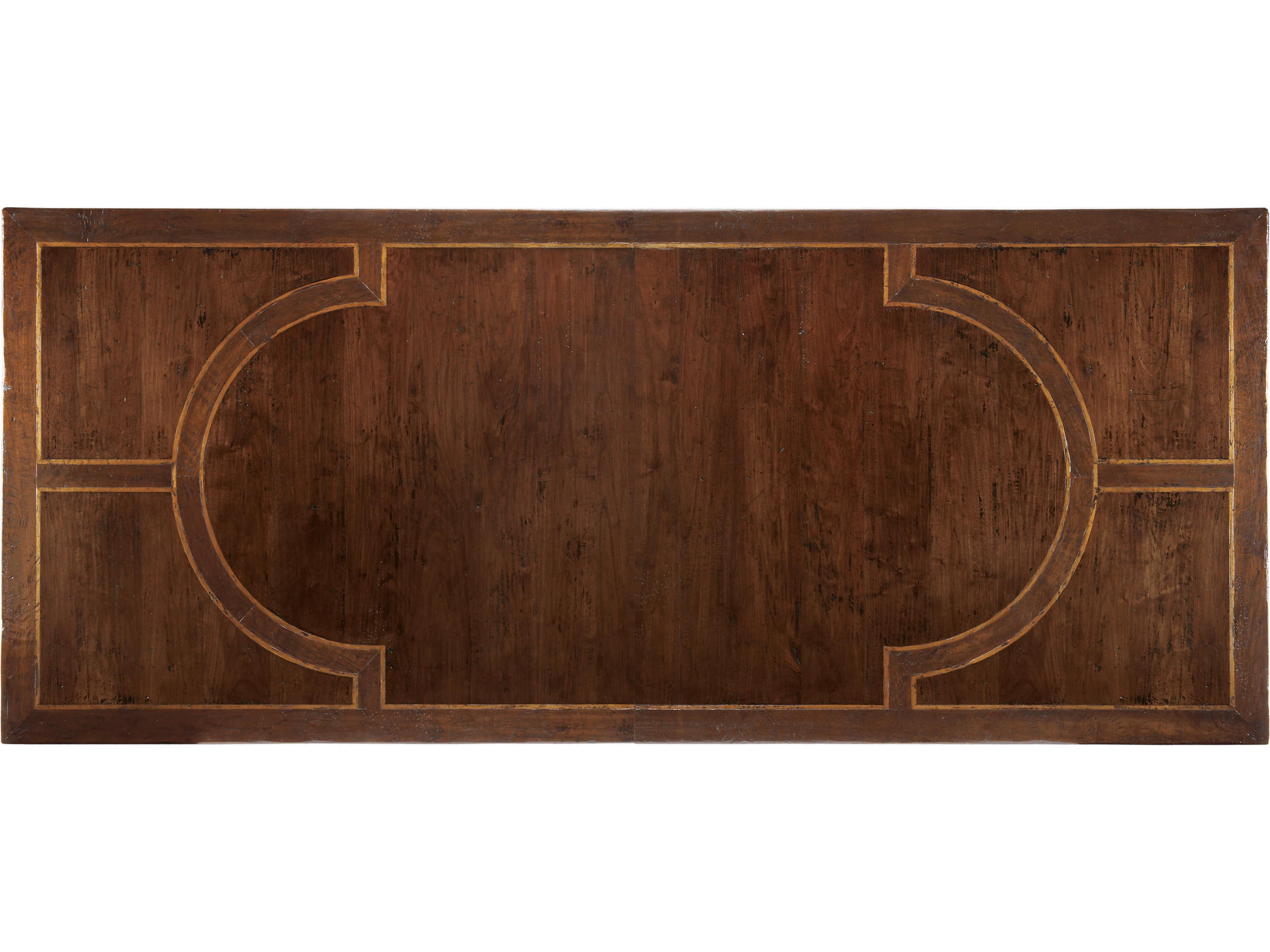 Century Furniture Marbella And Chateau Lyon Extendable Rectangular Wood Dining Table