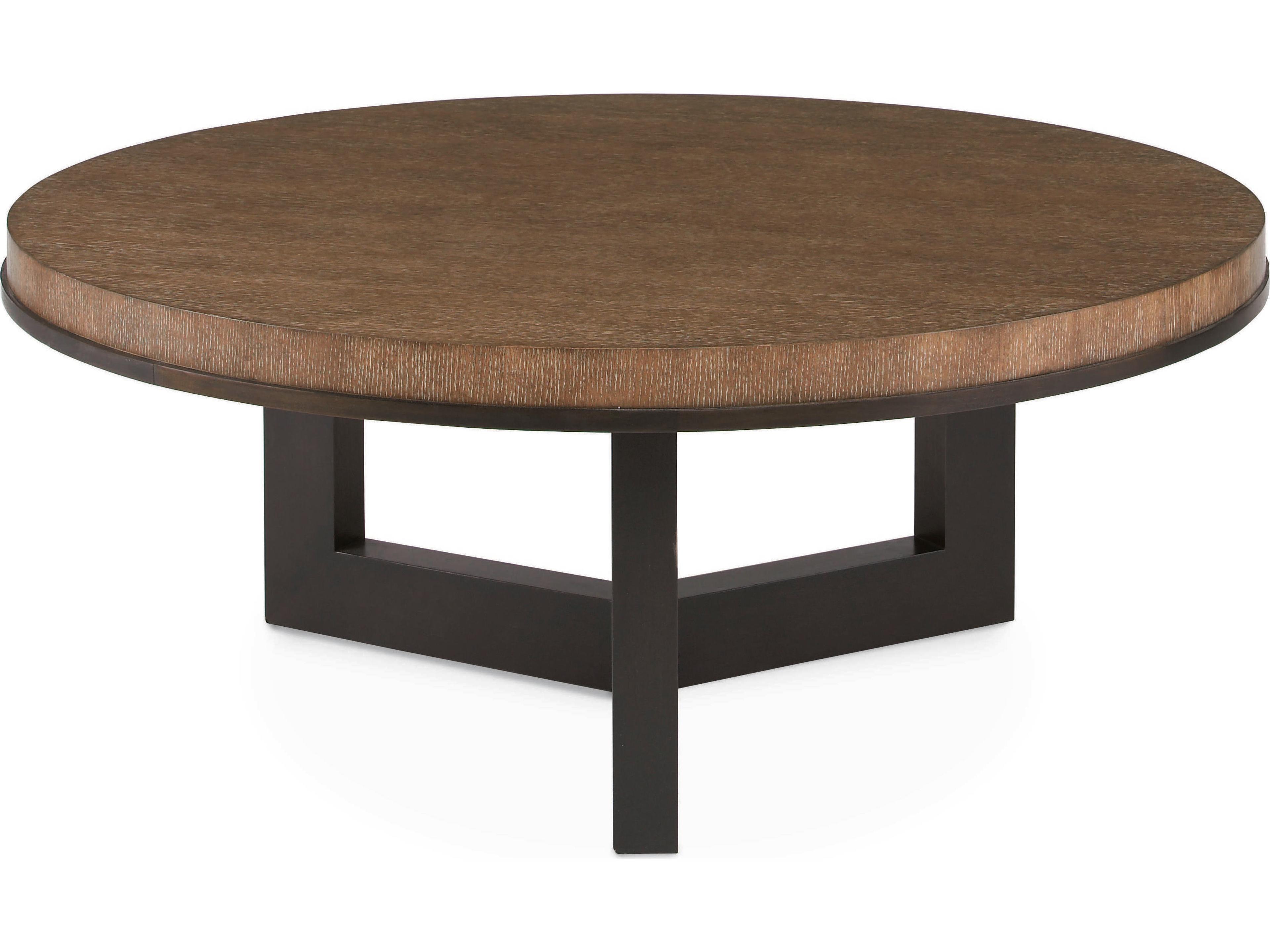 Mesa Round Wood Napa Melange Coffee Table