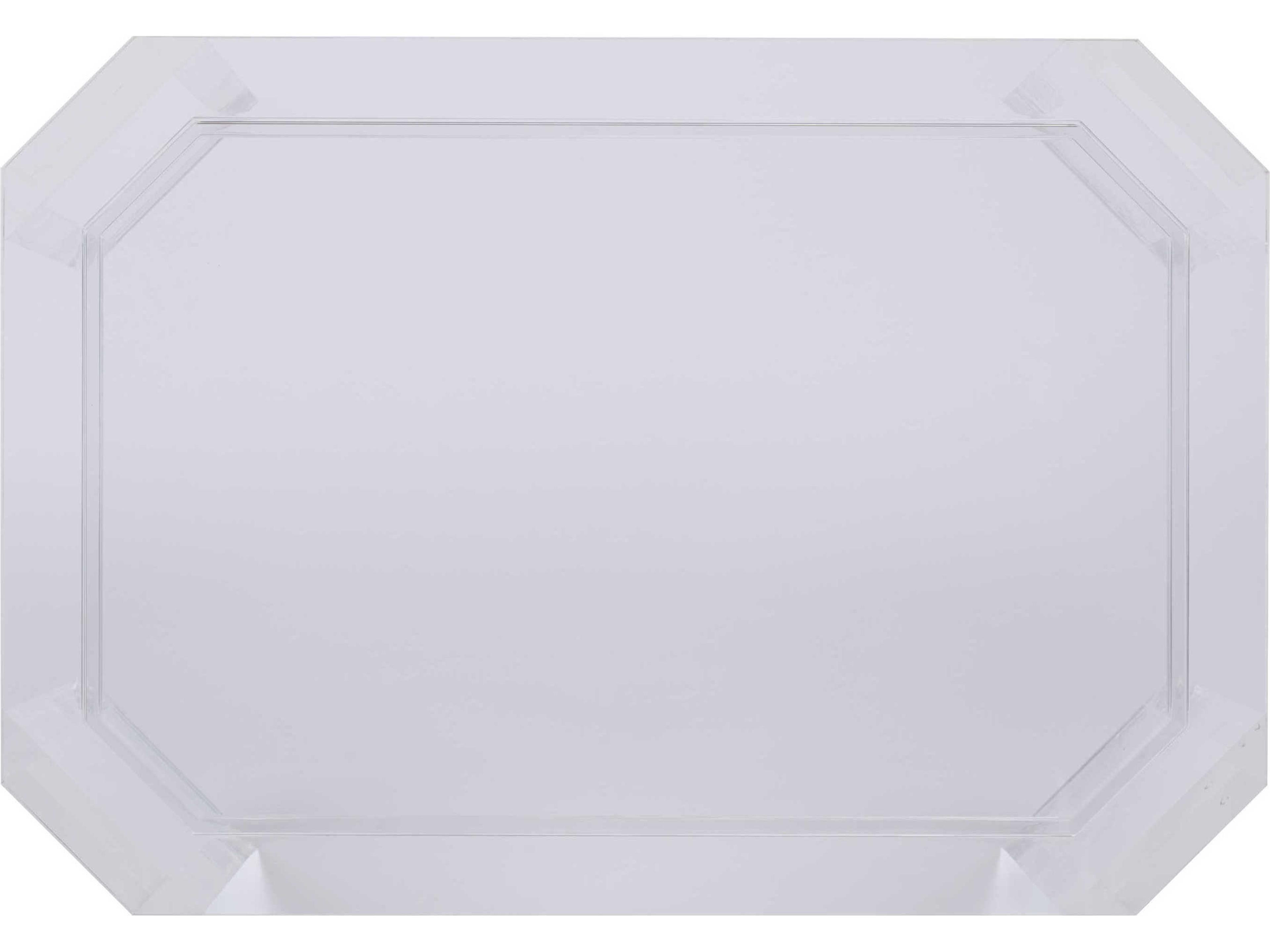 Century Furniture Thomas Obrien Rectangular Glass End Table