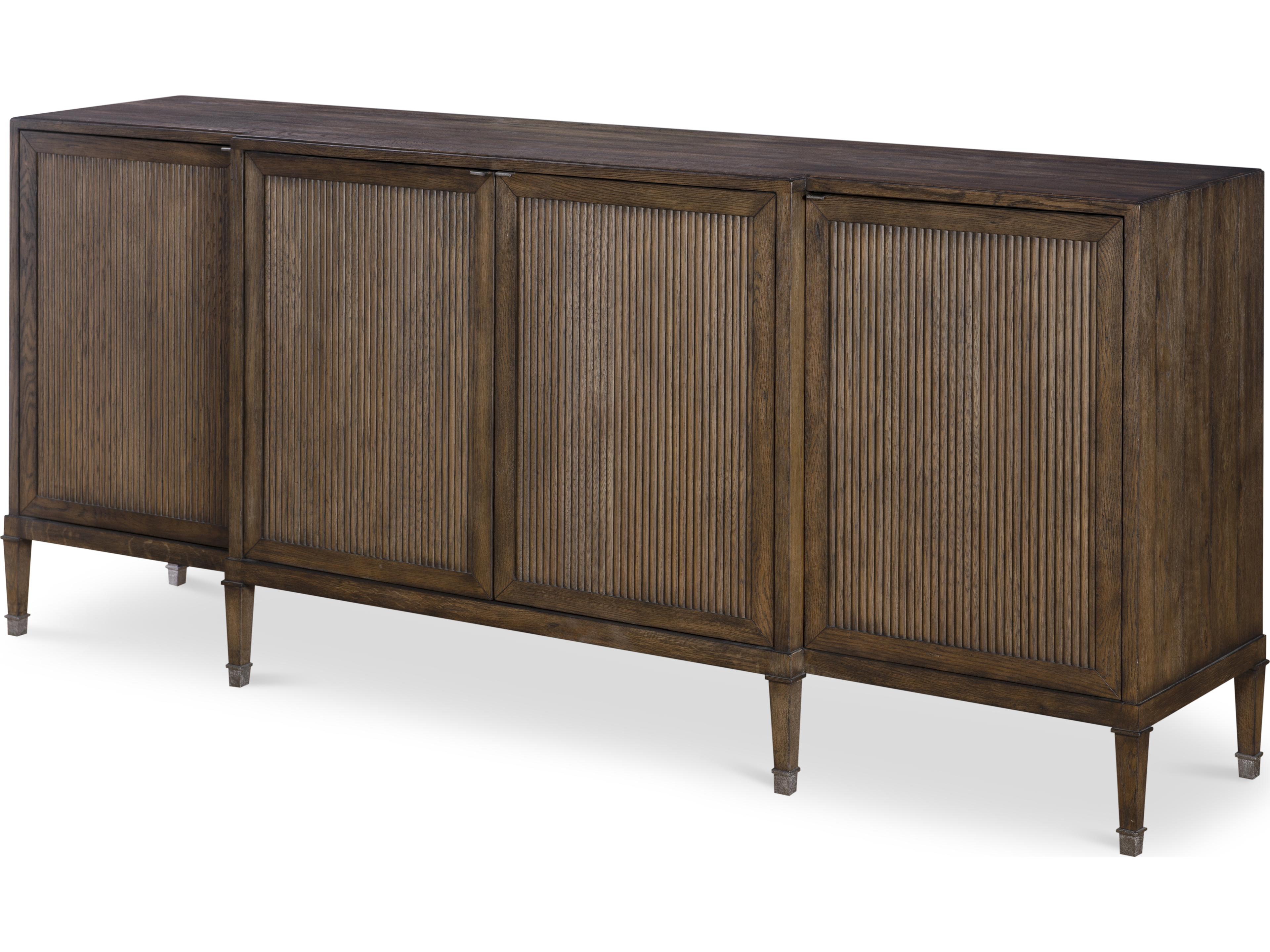 Camden Peyton Credenza in Brown Rustic