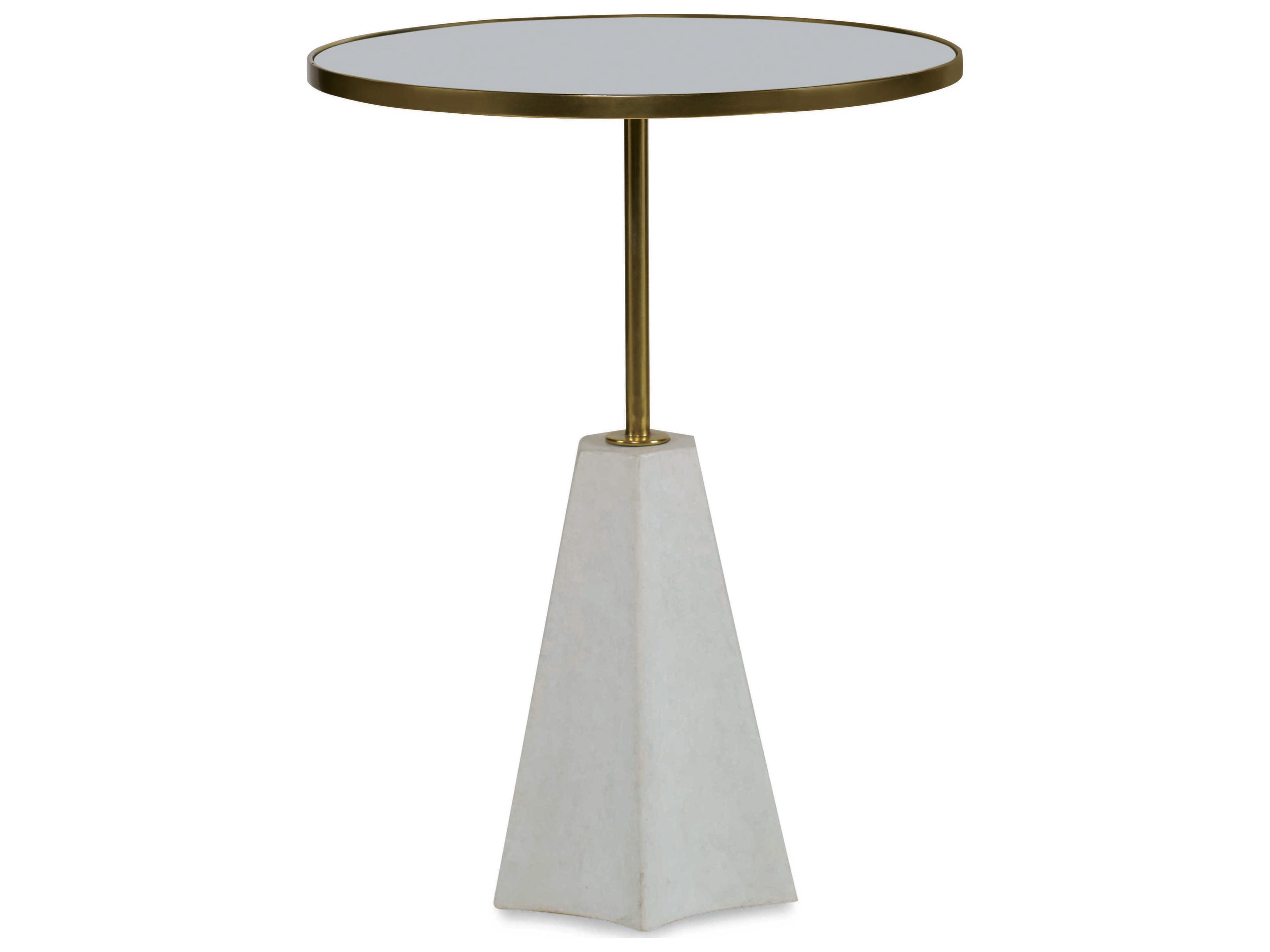 Vienna Round Metal End Table