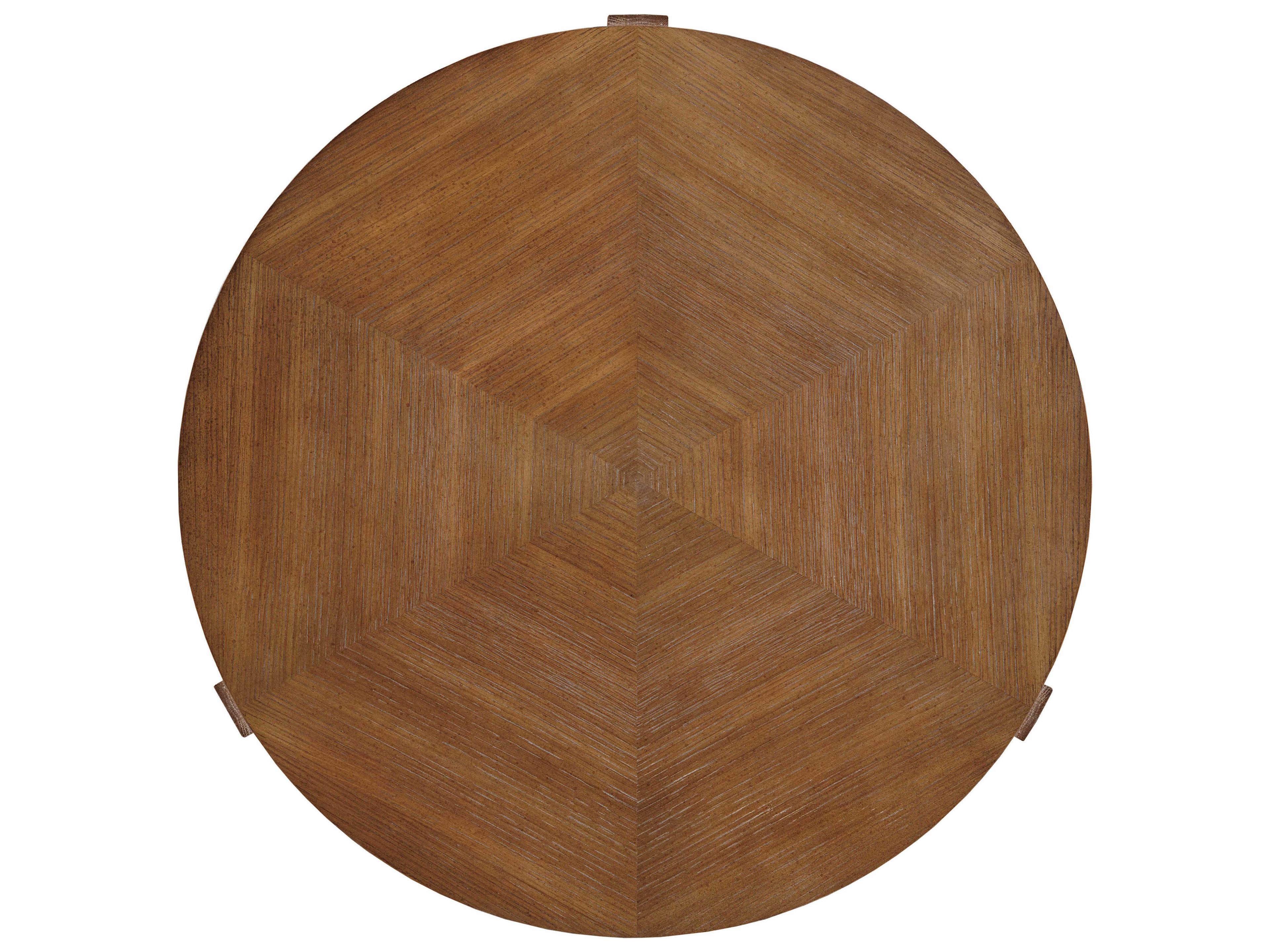 Century Furniture Bowery Place Round Wood End Table