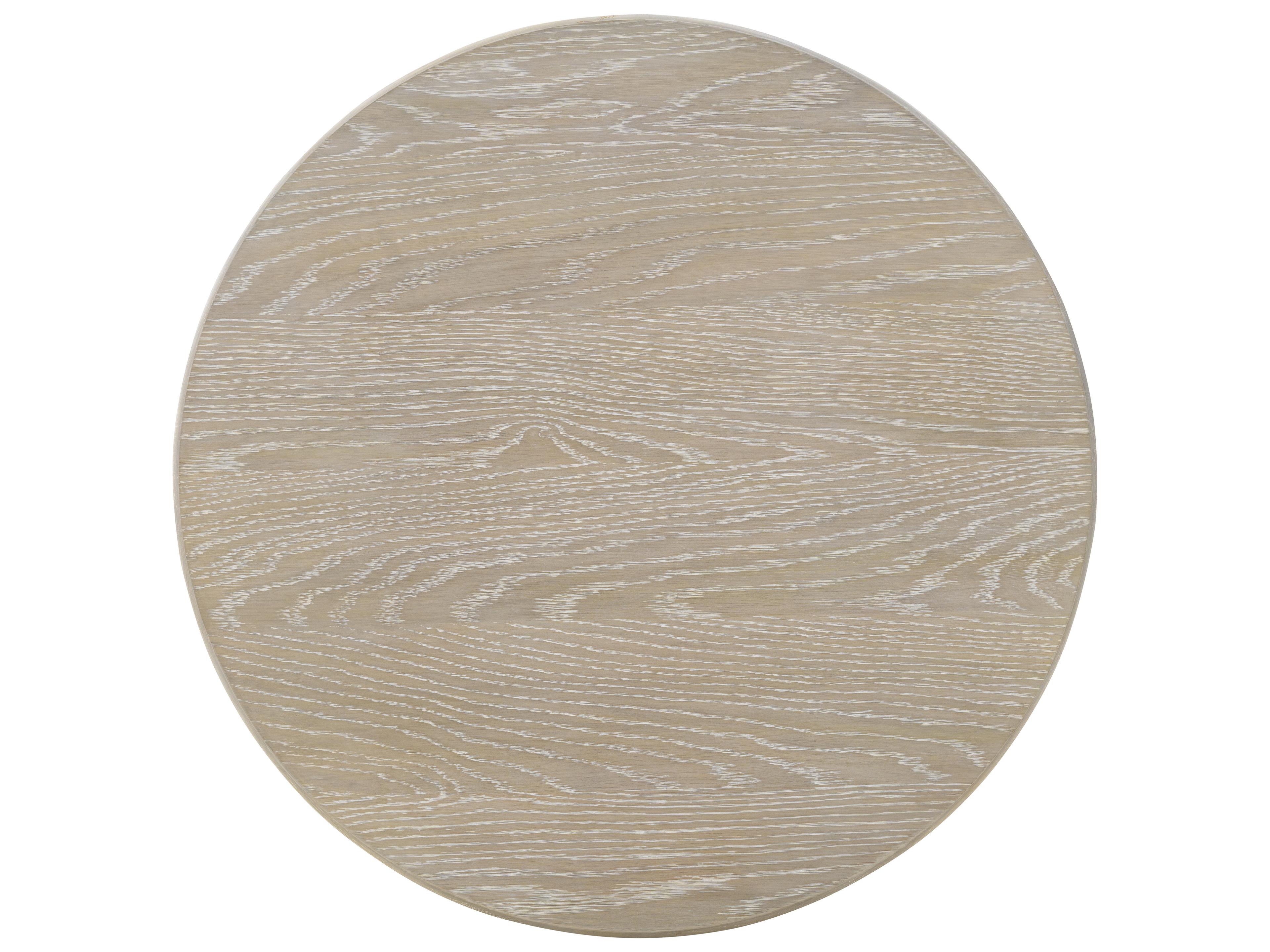 Century Furniture Cadence Round Wood End Table