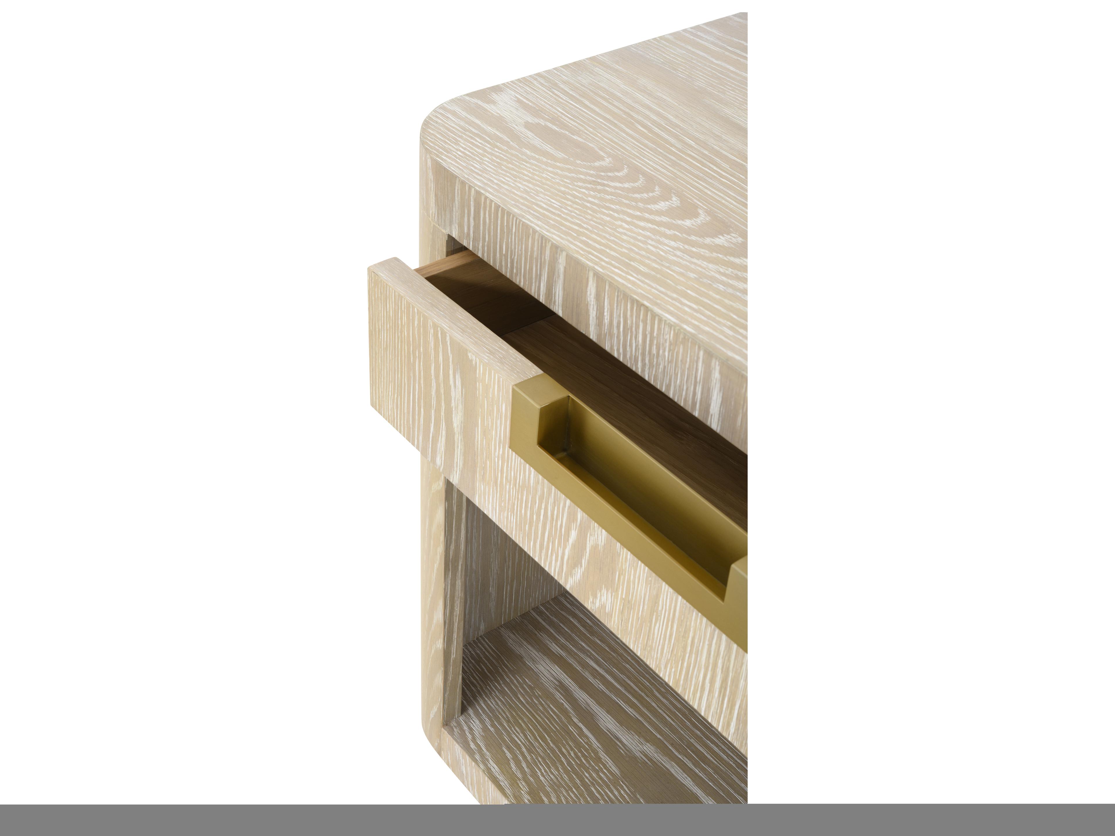 Century Furniture Cadence Square Wood End Table