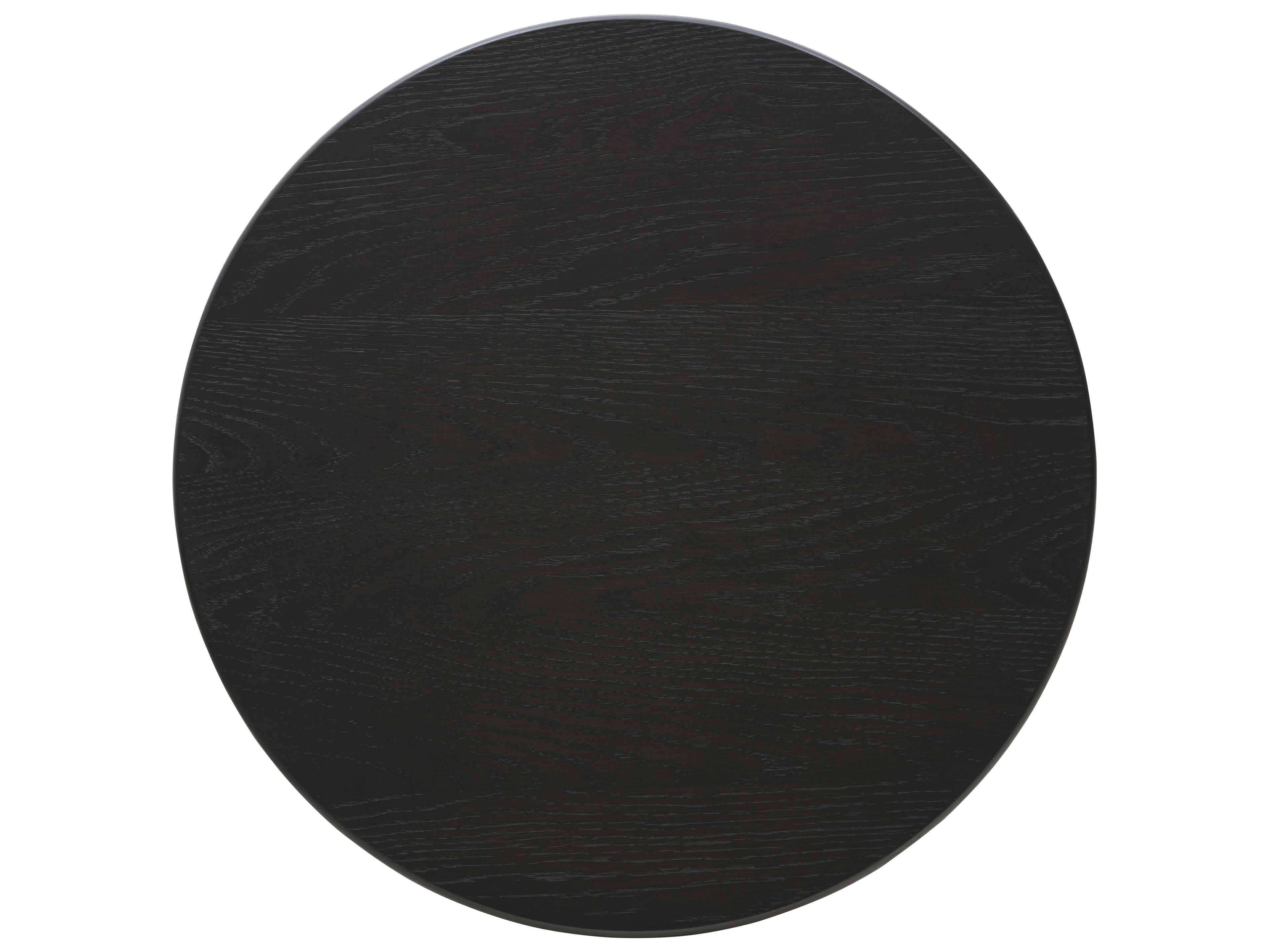 Century Furniture Cadence Round Wood End Table