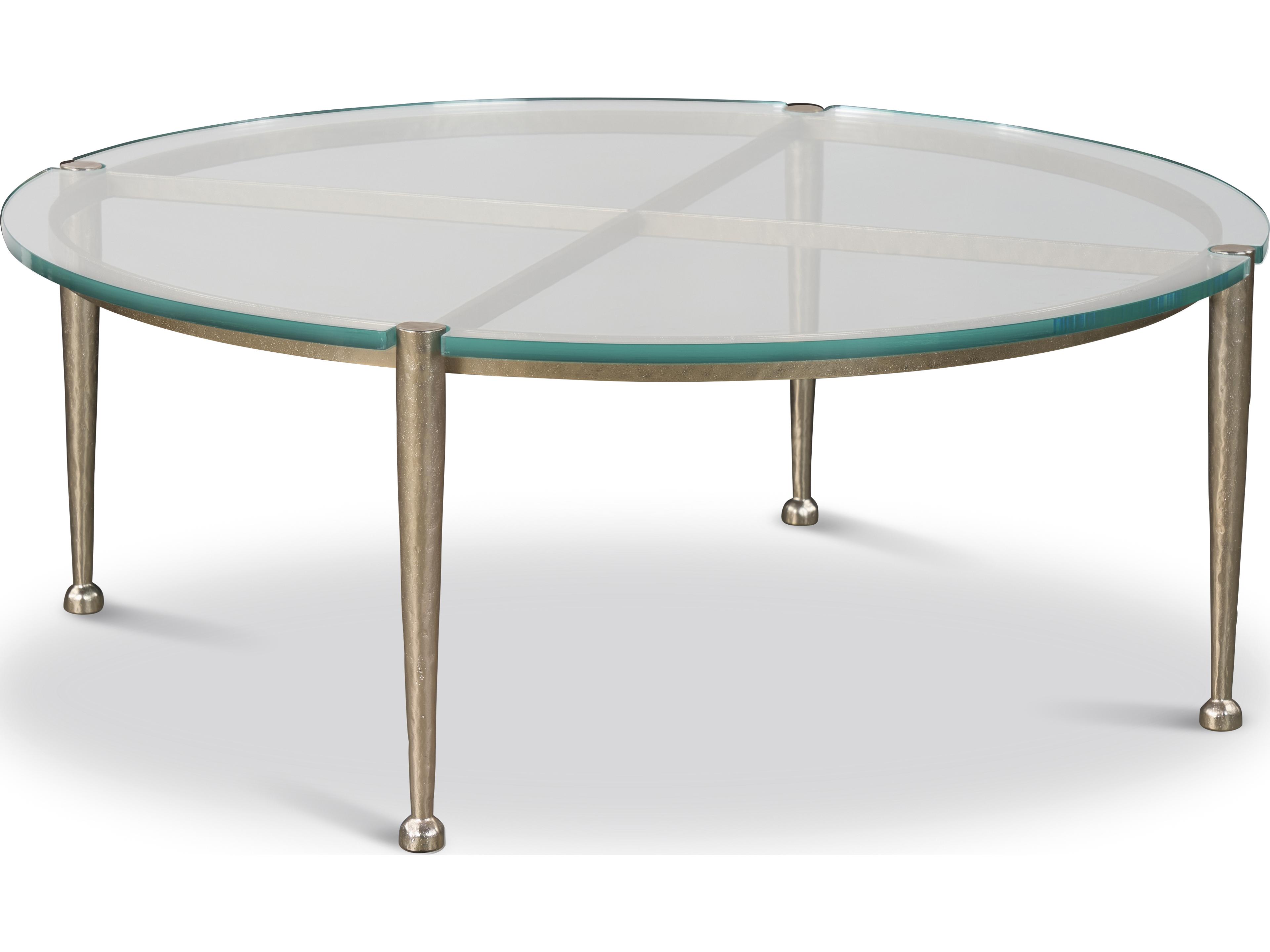 Cadence Round Glass Coffee Table