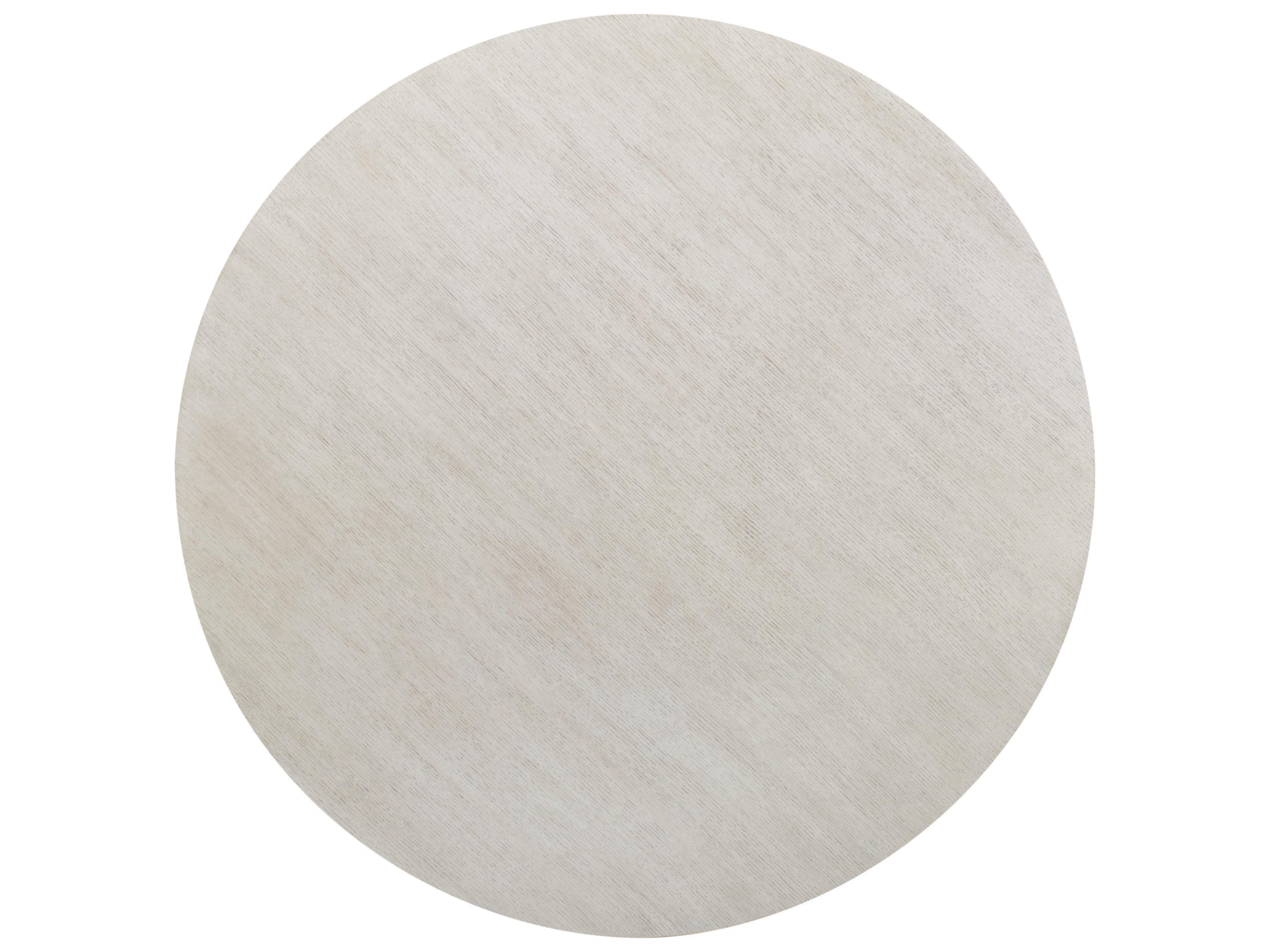 Century Furniture Curate Round Wood Peninsula Dining Table