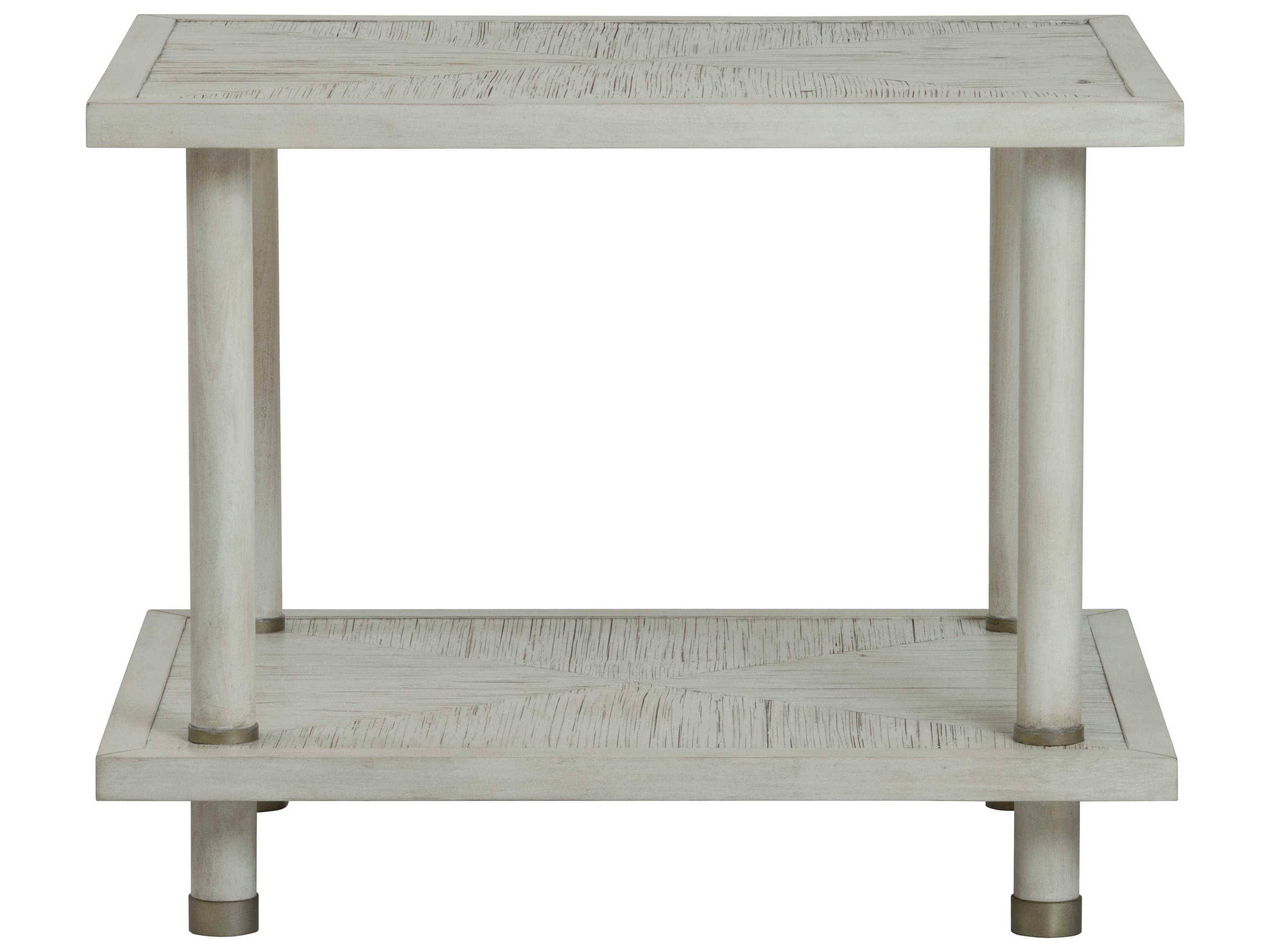 Century Furniture Curate Rectangular Wood Peninsula End Table