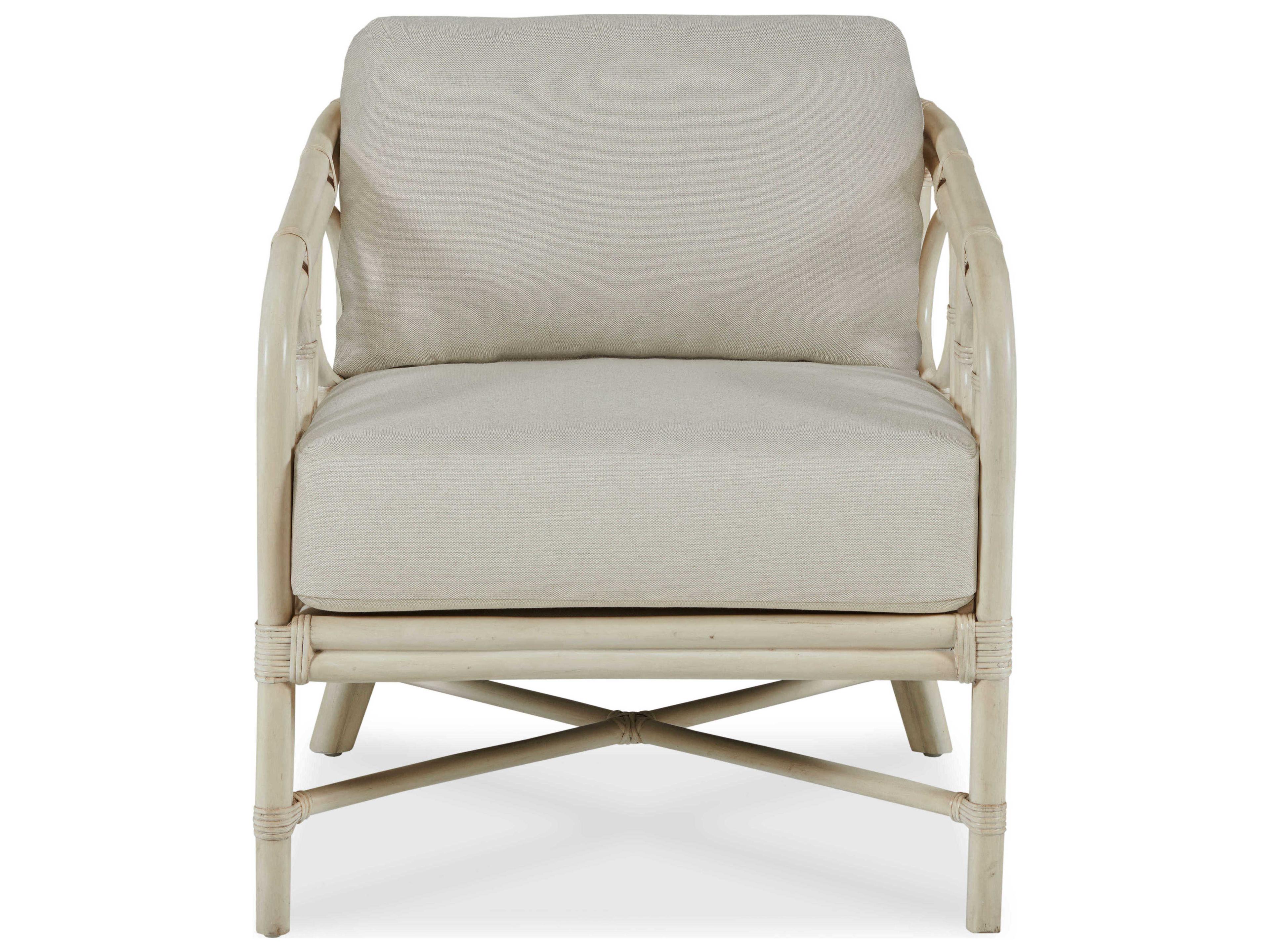 Century Furniture Curate White Fabric Accent Chair