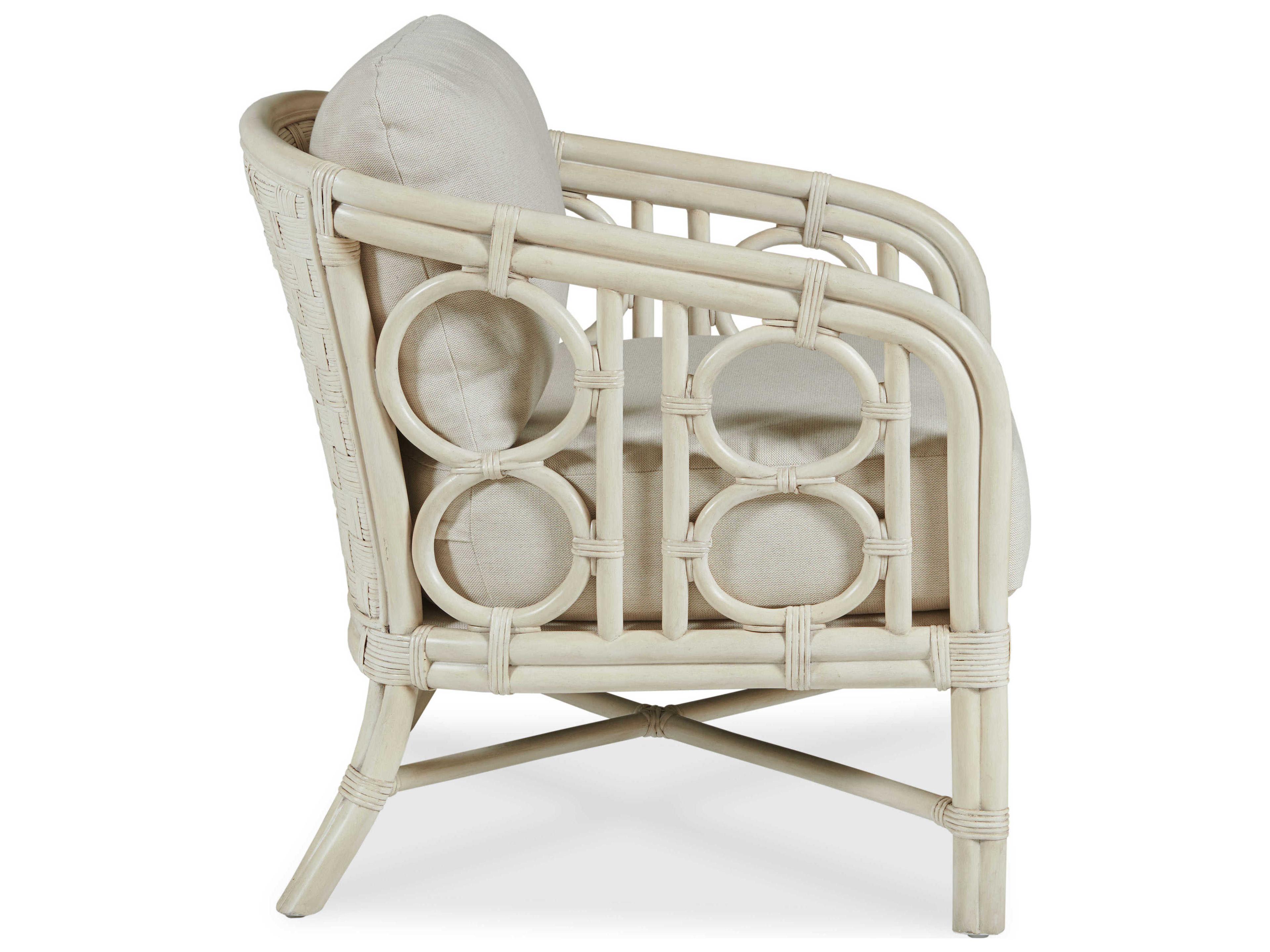 Century Furniture Curate White Fabric Accent Chair