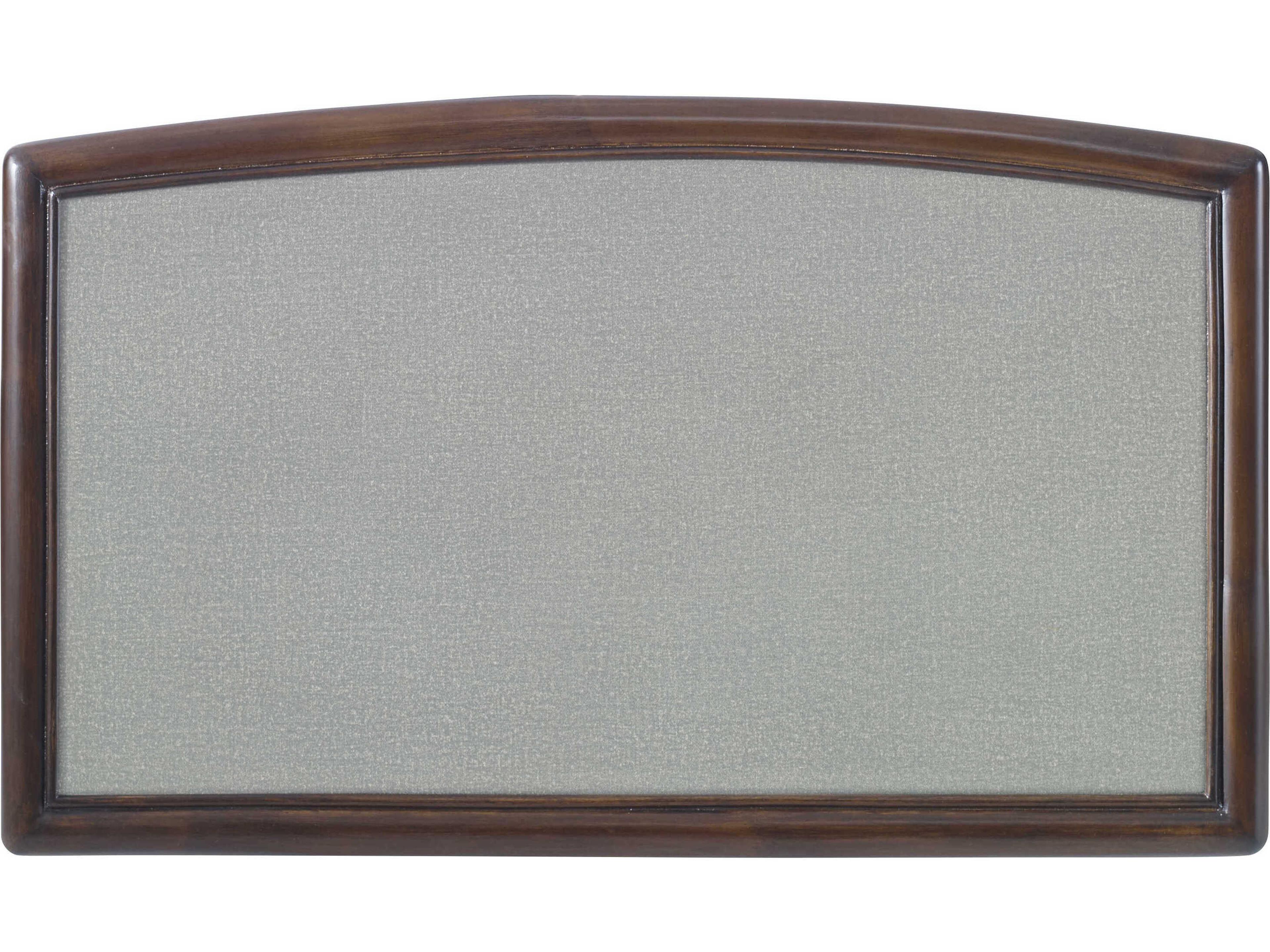 Century Furniture Curate 2-Drawers Gray Mahogany Wood Nightstand