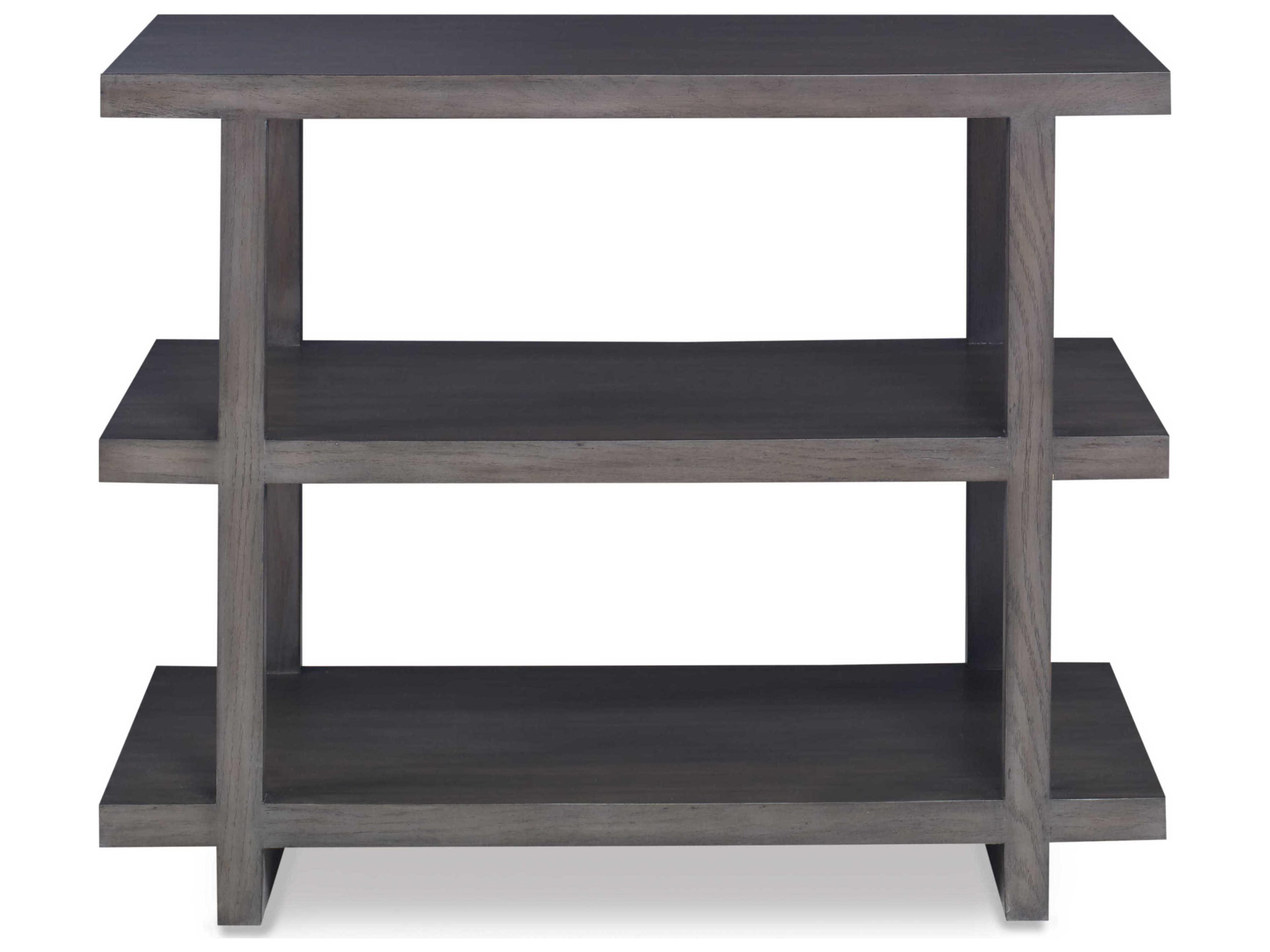 Century Furniture Curate Rectangular Wood Mink End Table