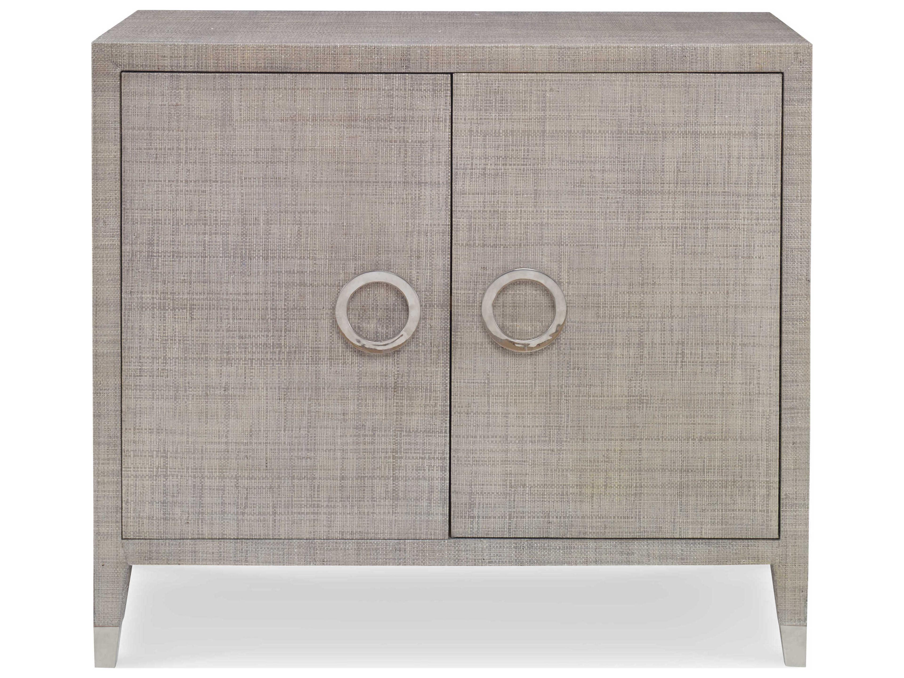 Century Furniture Curate French Grey Mahogany Wood Accent Chest