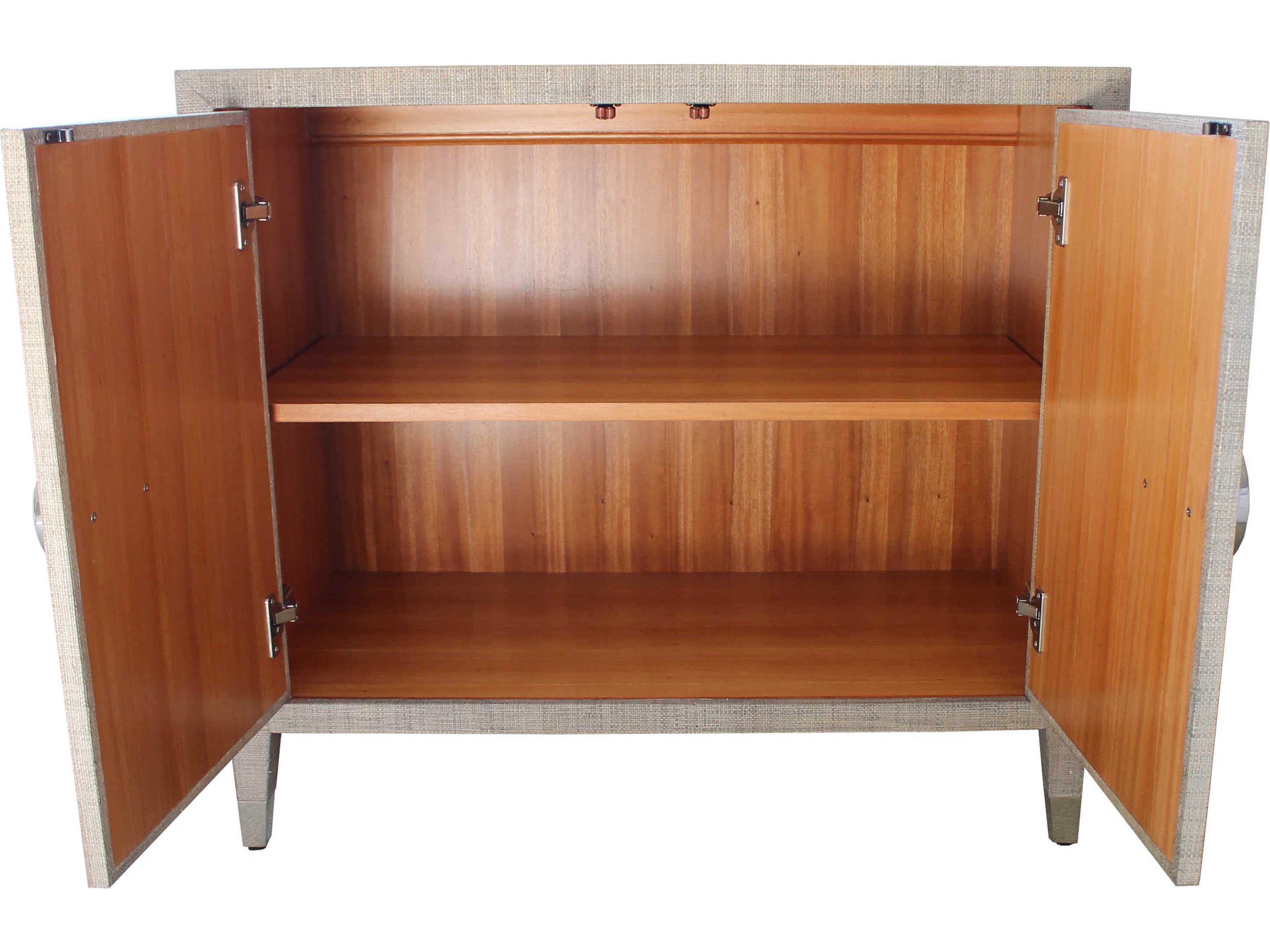 Century Furniture Curate French Grey Mahogany Wood Accent Chest