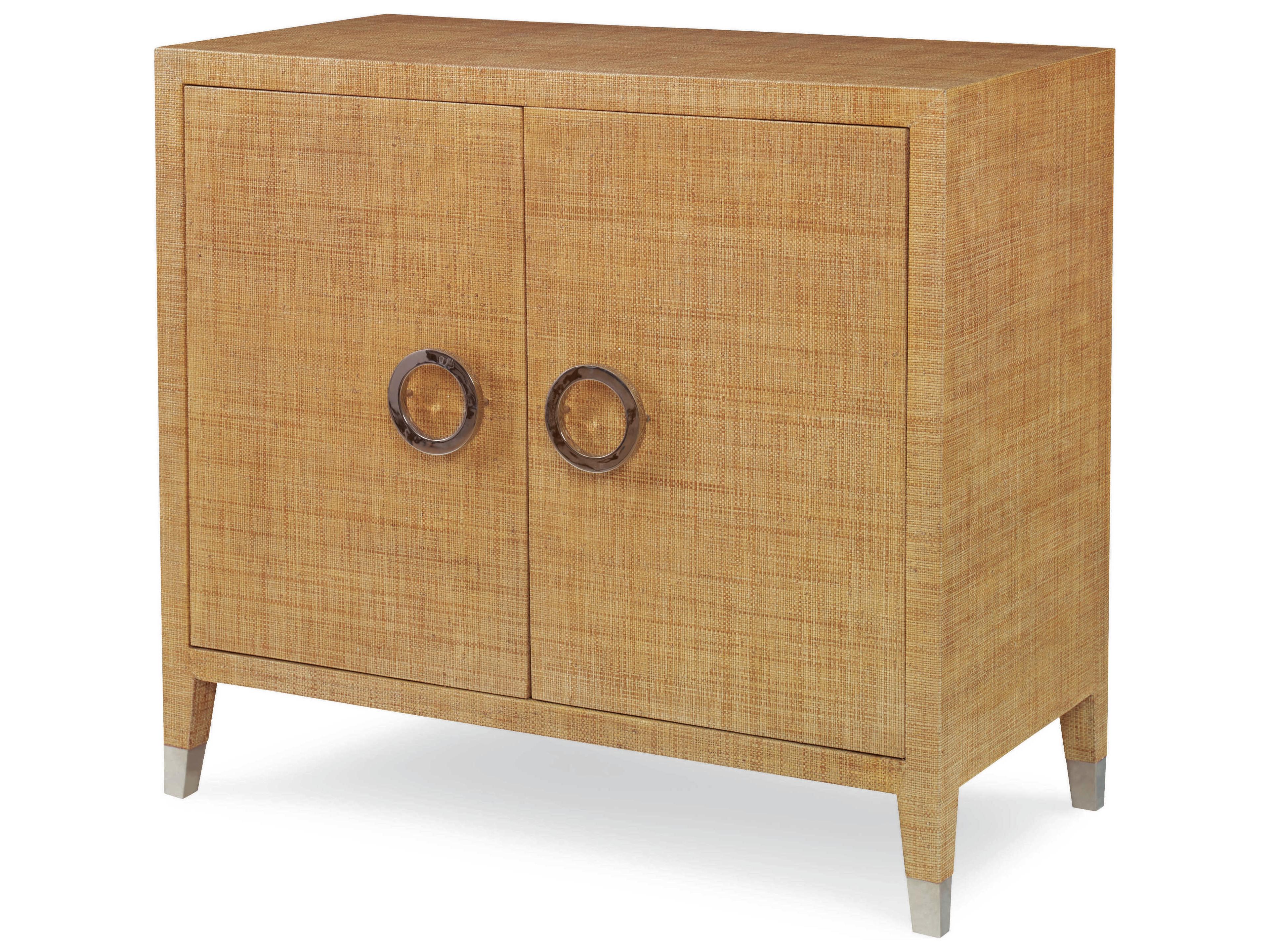Curate Sand Brown Mahogany Wood Accent Chest