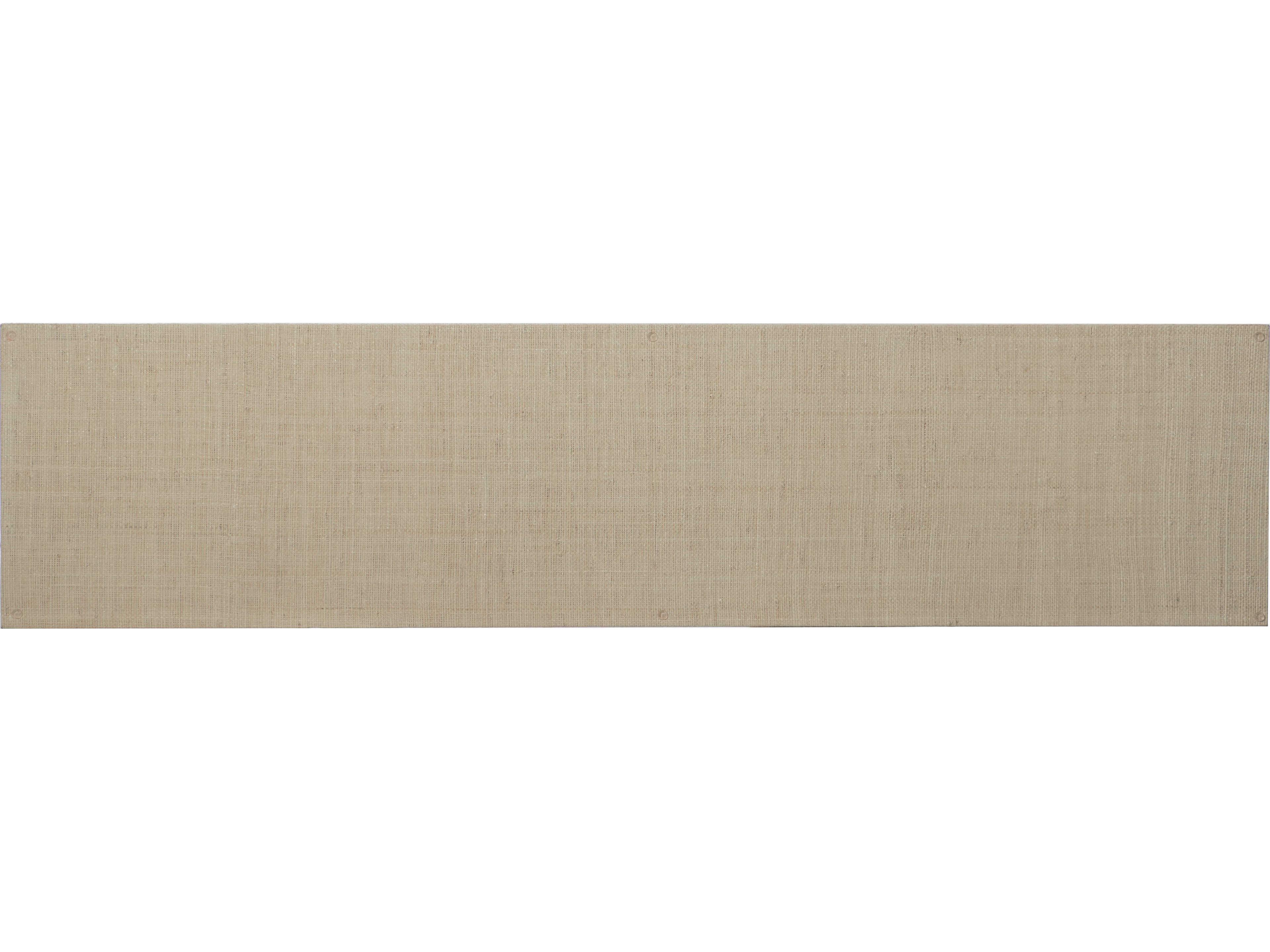 Century Furniture Curate Rectangular Glass Natural Console Table