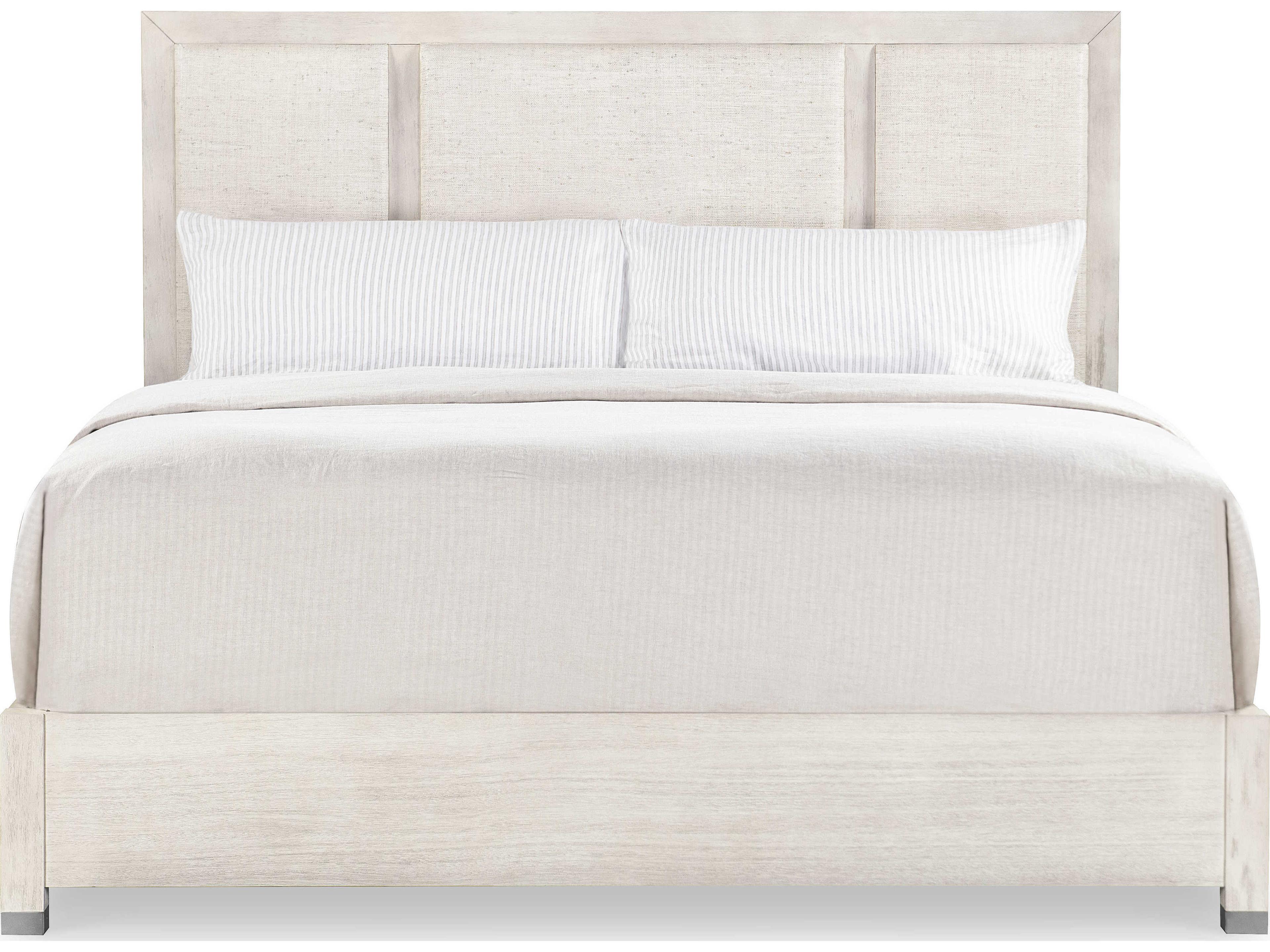 Century Furniture Curate White Wood Queen Platform Bed