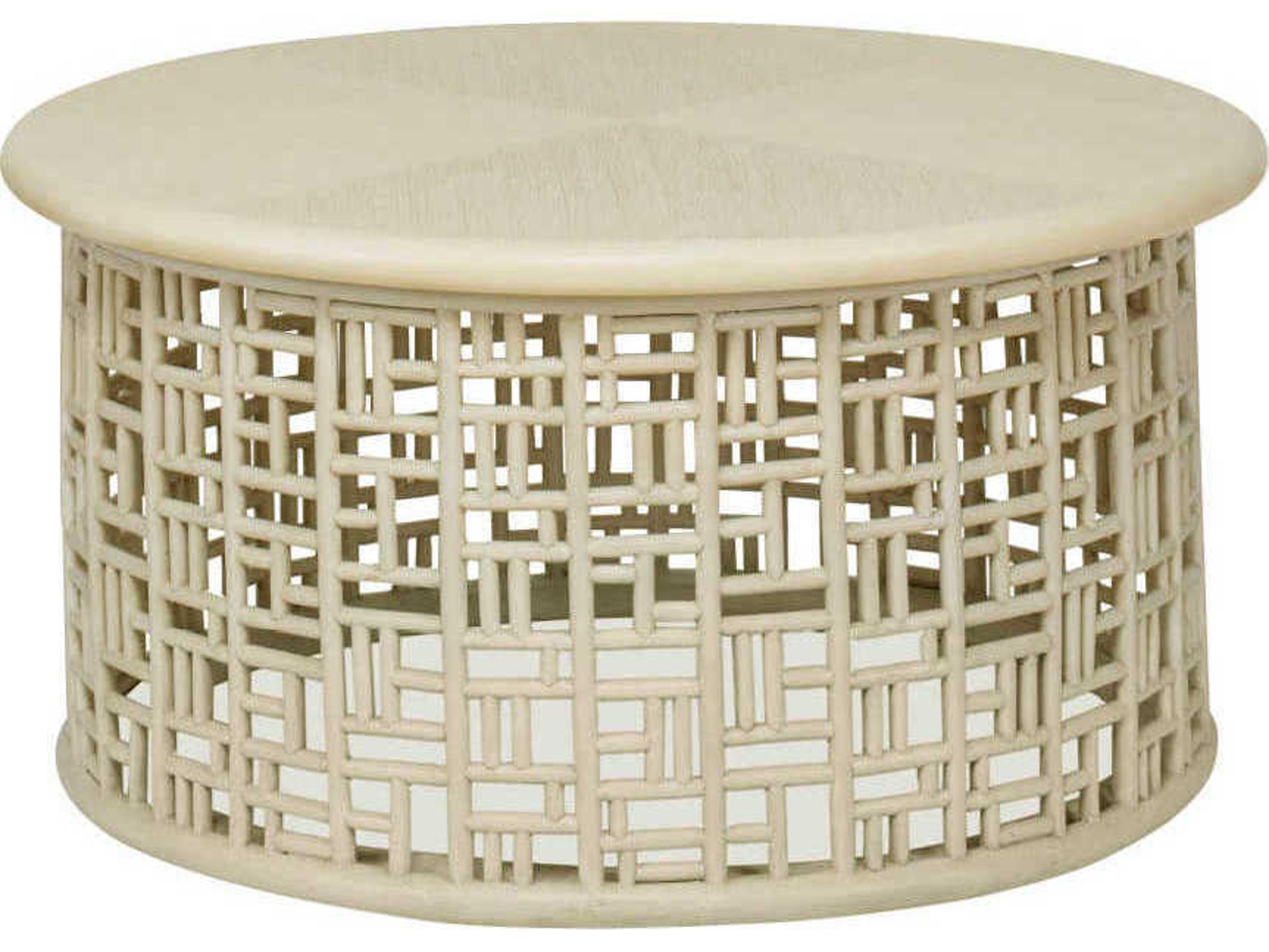 Century Furniture Curate Round Wood Coffee Table