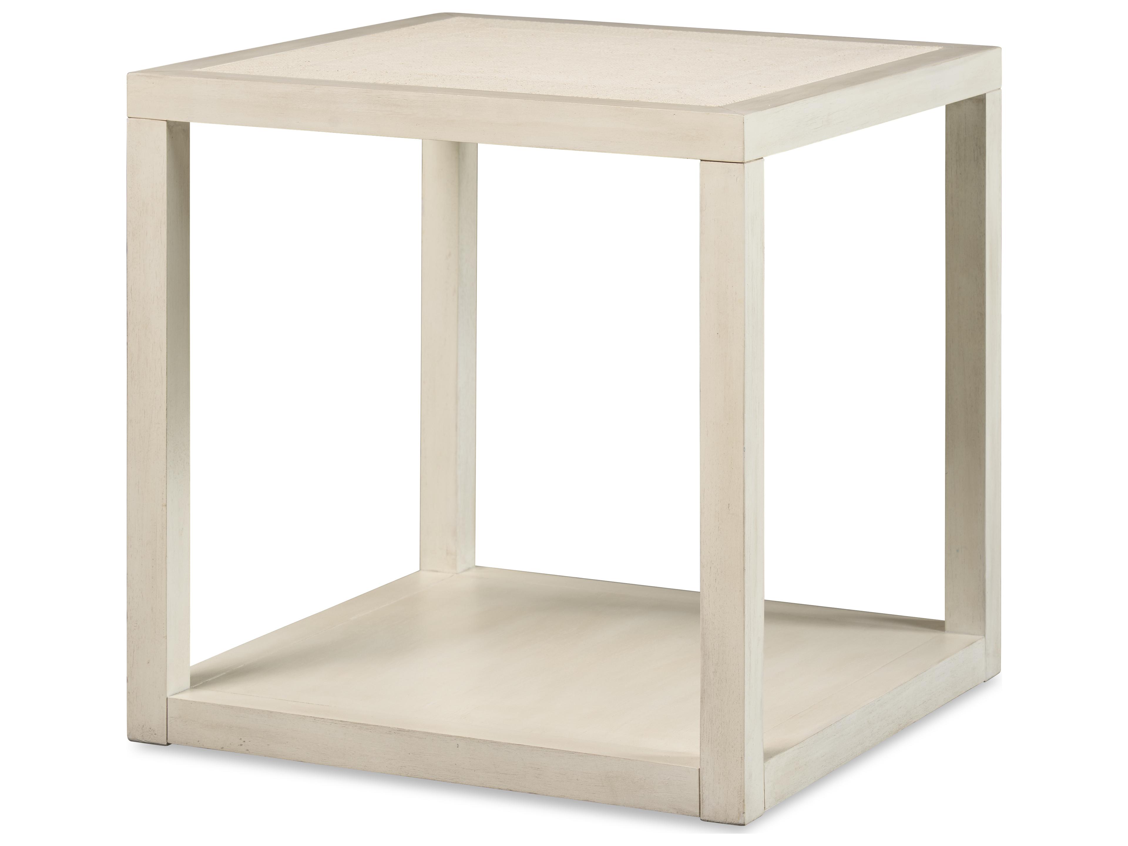 Curate Square Wood End Table