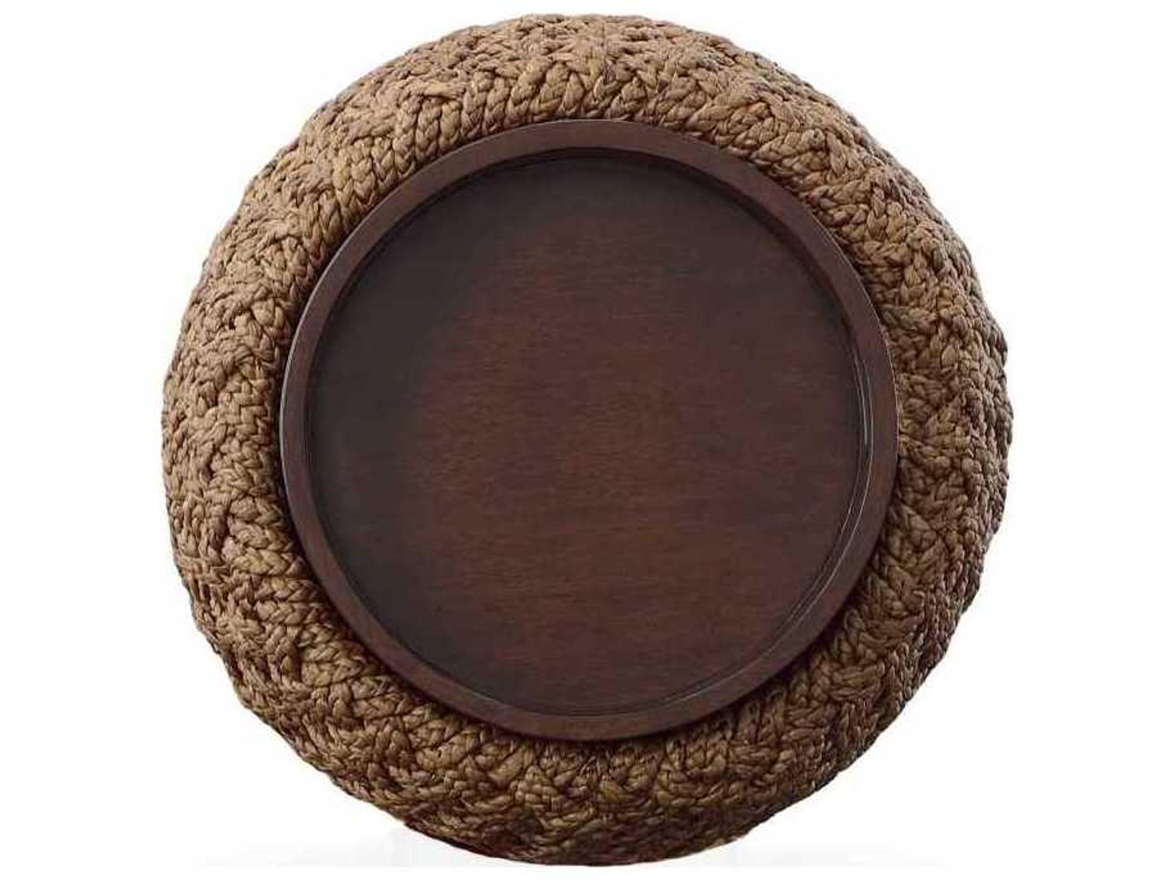 Century Furniture Curate Round Wood End Table