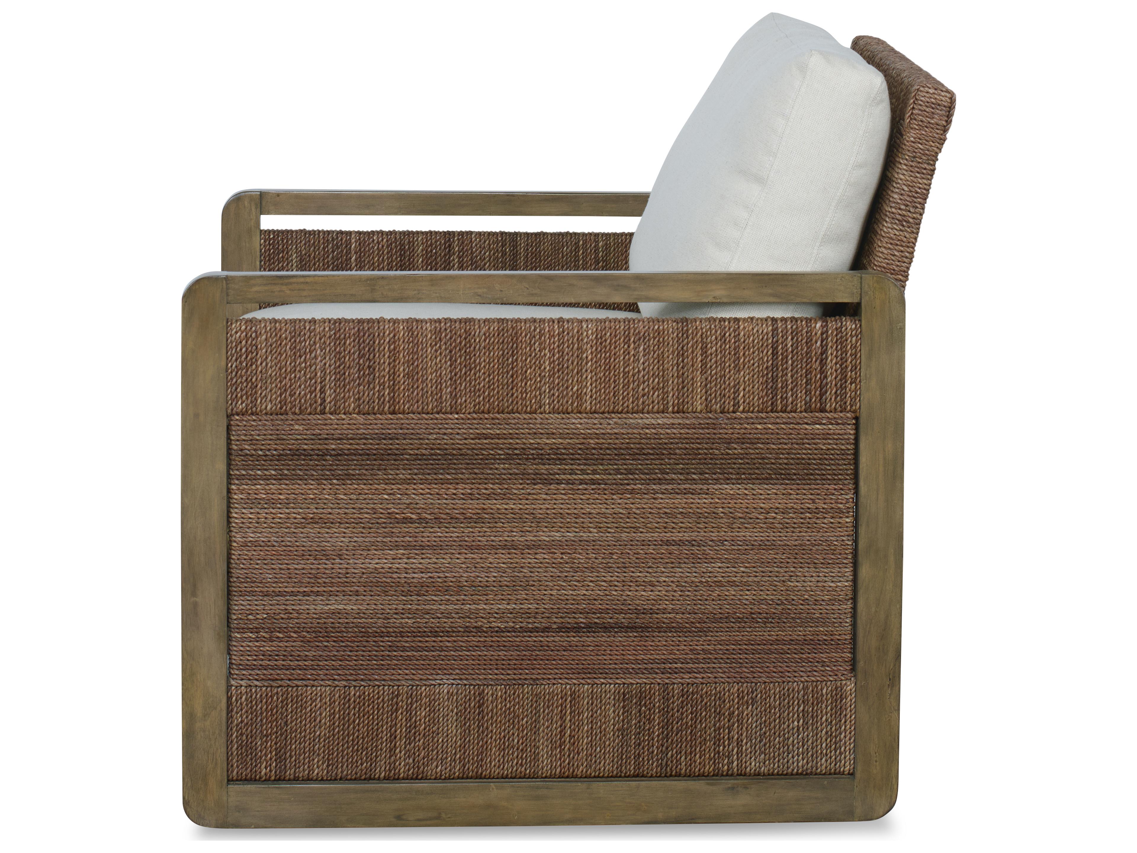 Century Furniture Curate Brown Fabric Accent Chair