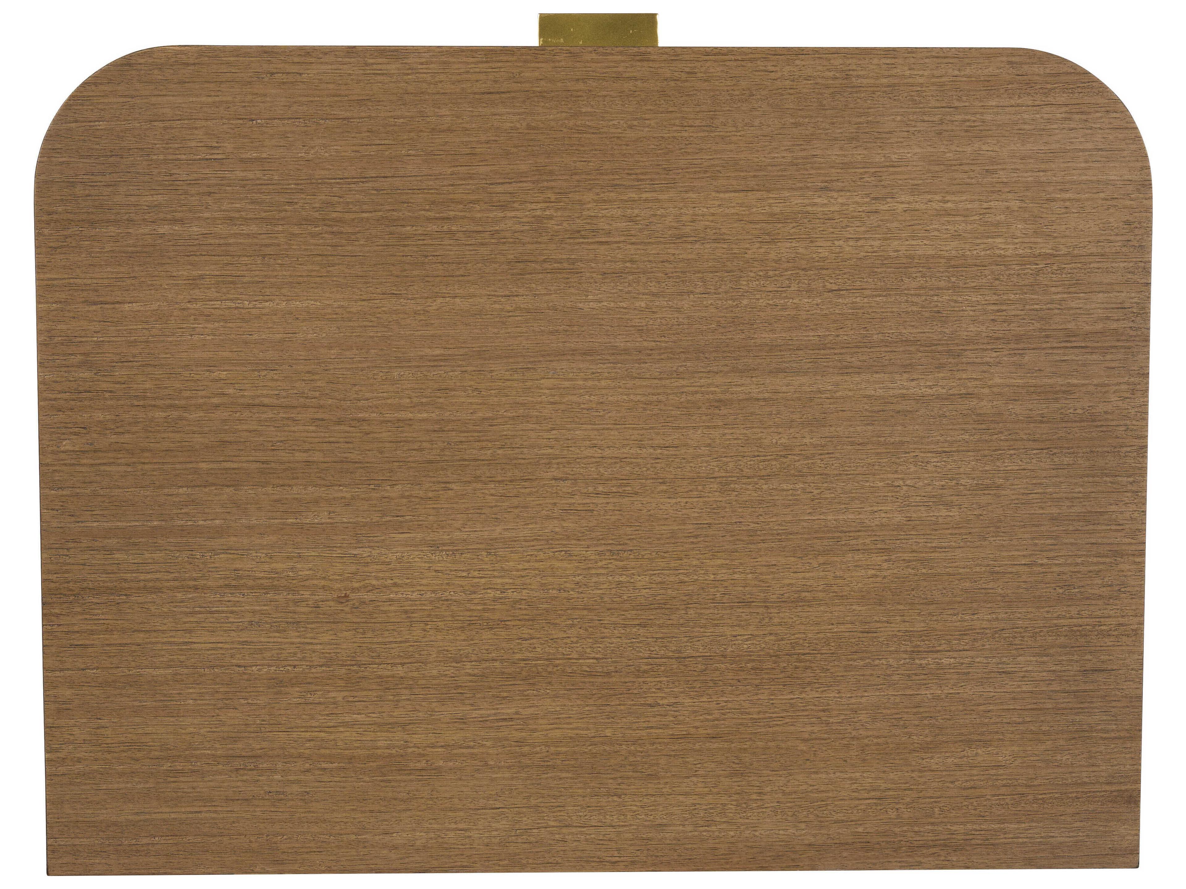 Century Furniture Curate Cruz 1-Drawer Brown Mahogany Wood Nightstand