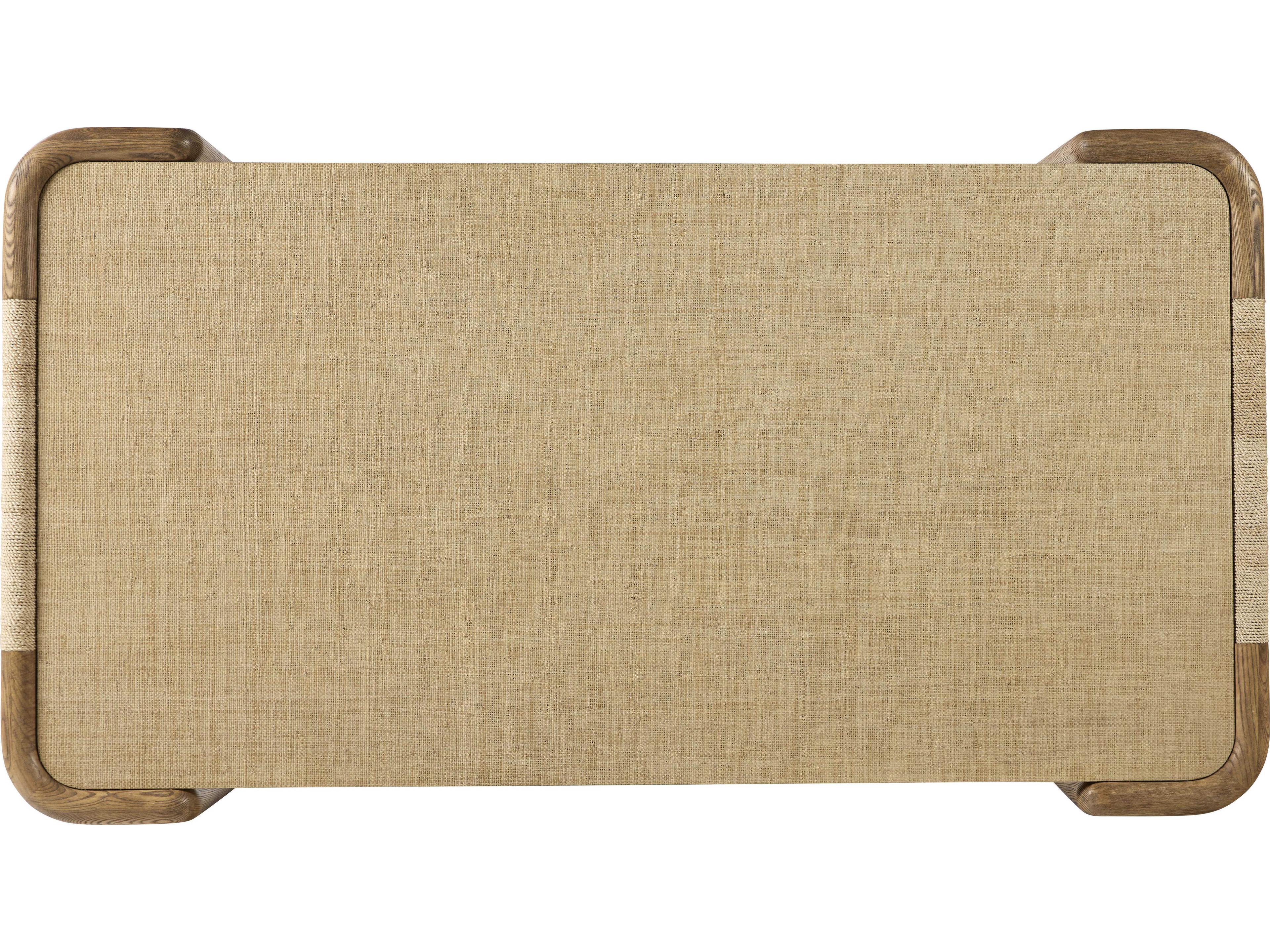 Century Furniture Curate Bohdi Rectangular Rattan Coffee Table