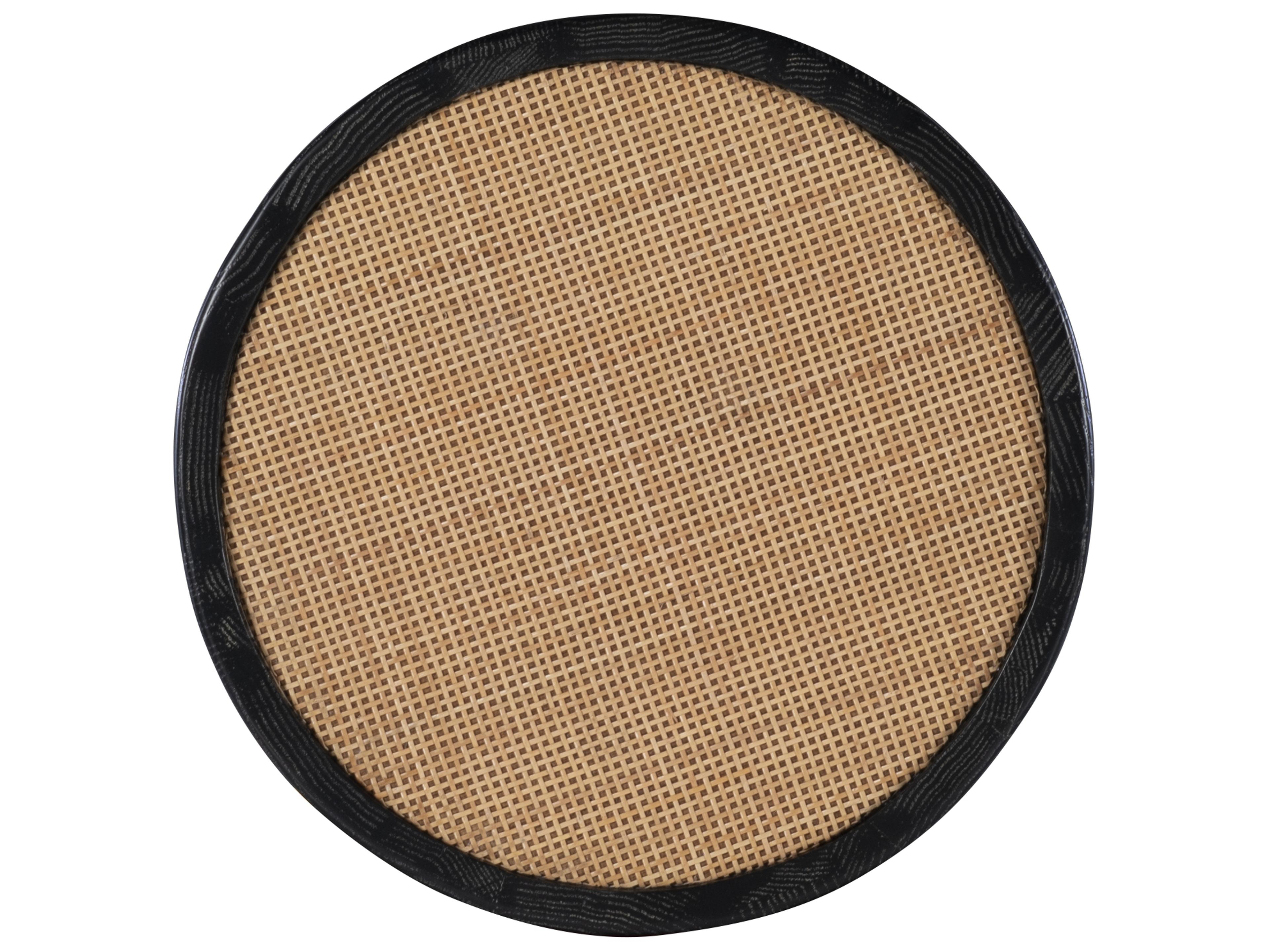 Century Furniture Curate Round Rattan End Table