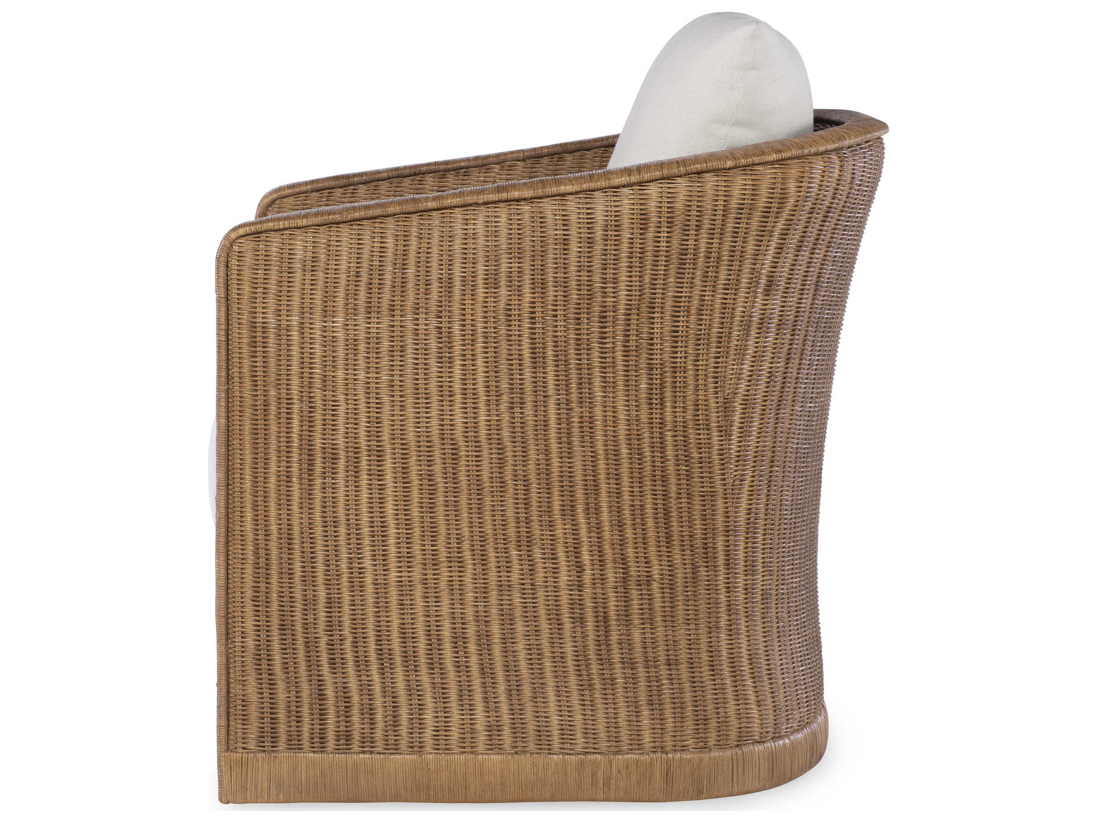 Century Furniture Curate Cyprus Swivel Brown Accent Chair