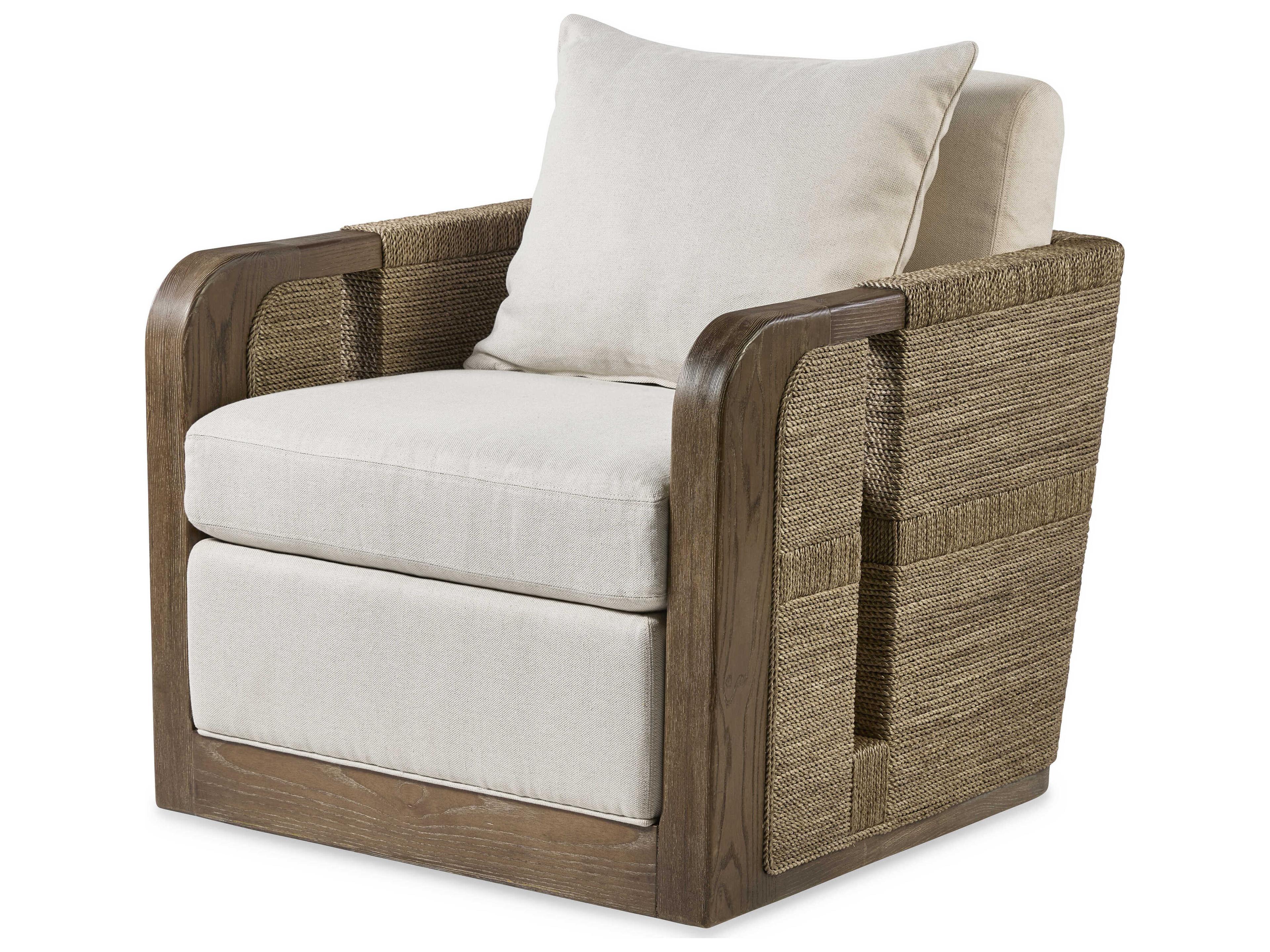 Curate Tessuto Brown Accent Chair