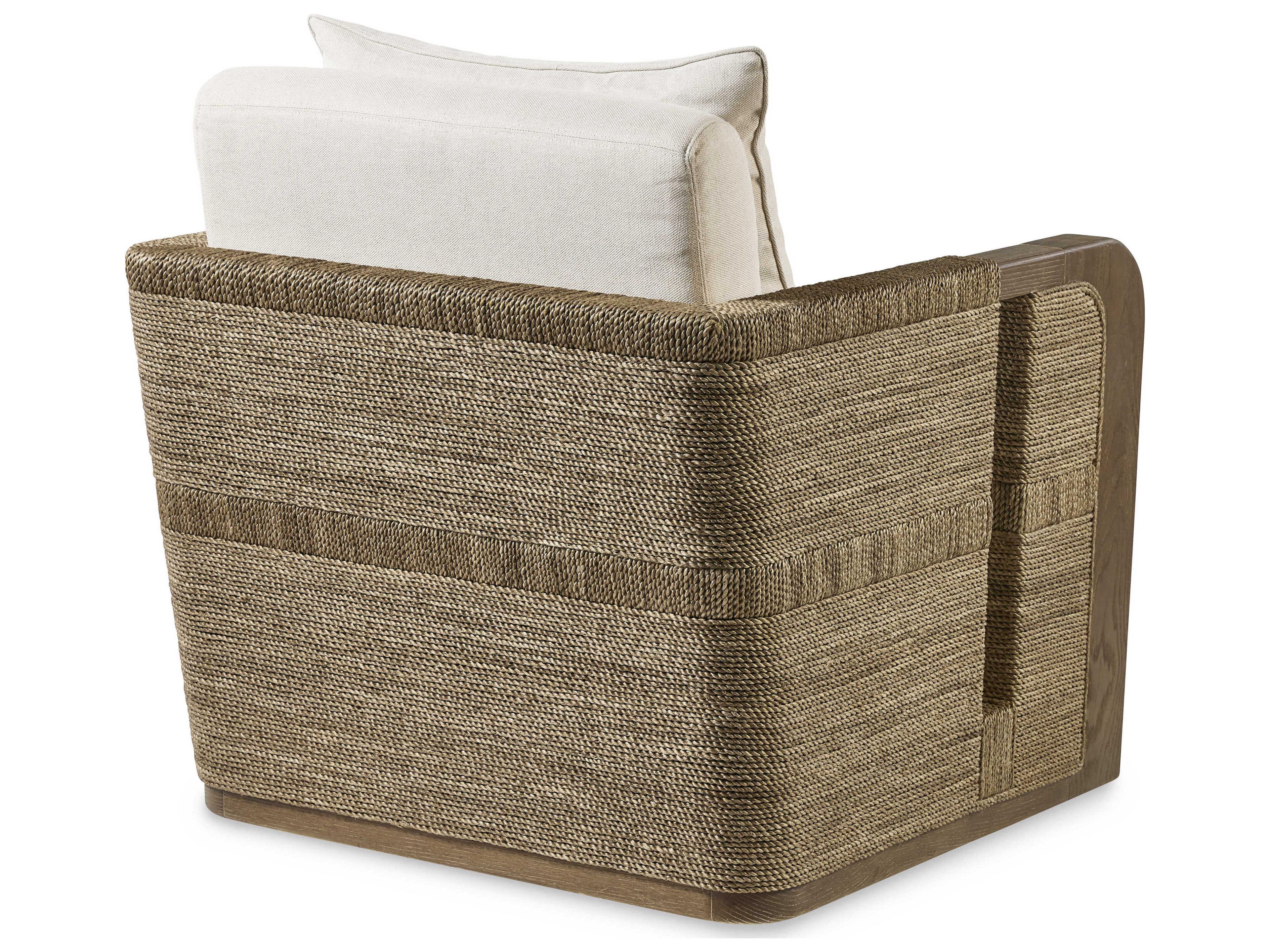 Century Furniture Curate Tessuto Brown Accent Chair