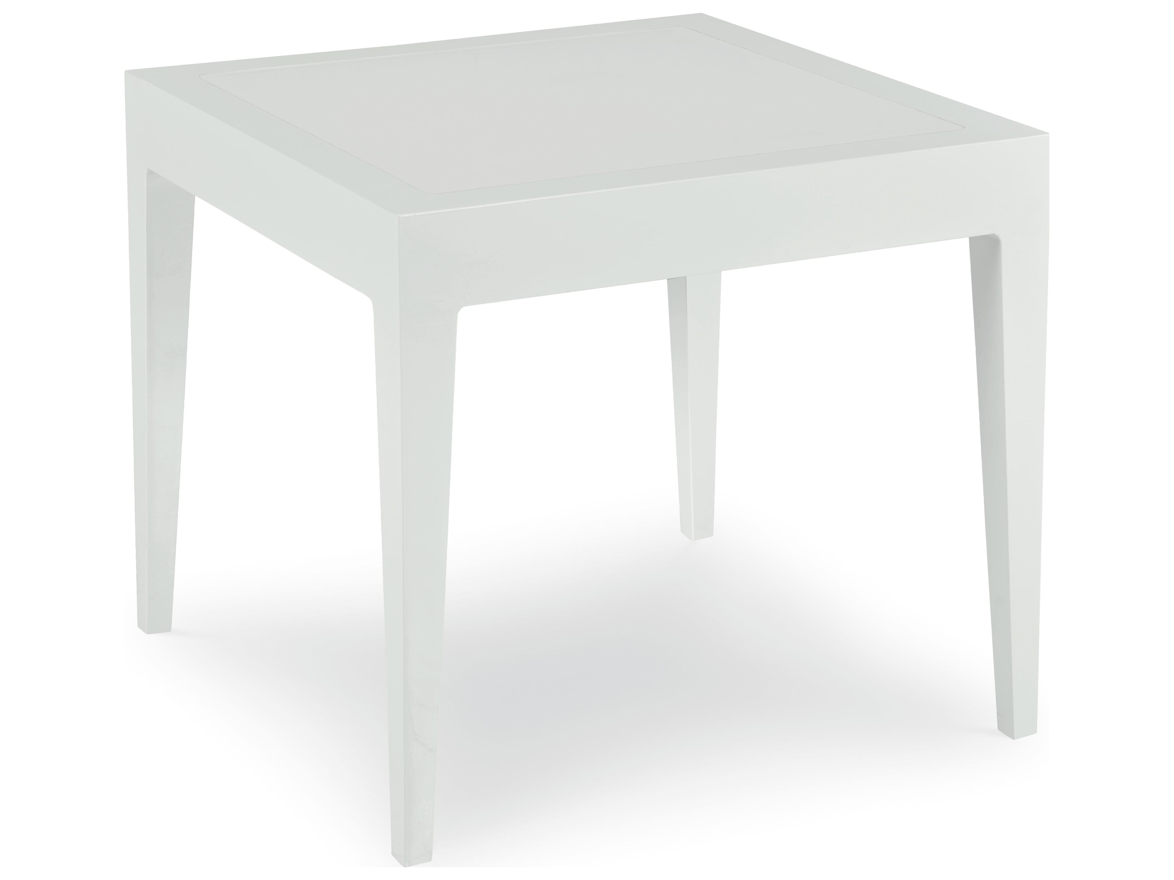 Allison Paladino Sail Square Glass End Table