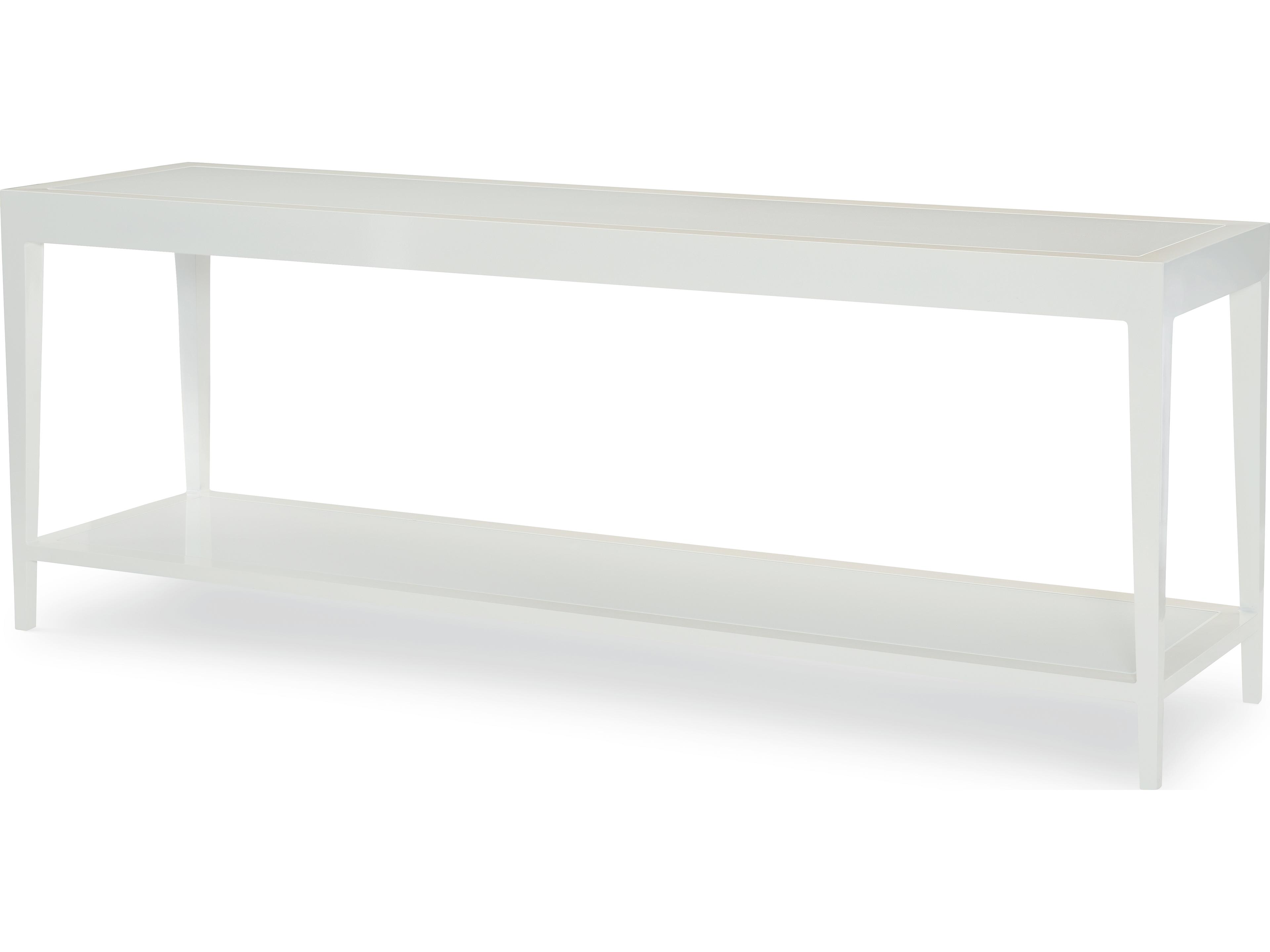 Allison Paladino Sail Rectangular Glass Console Table
