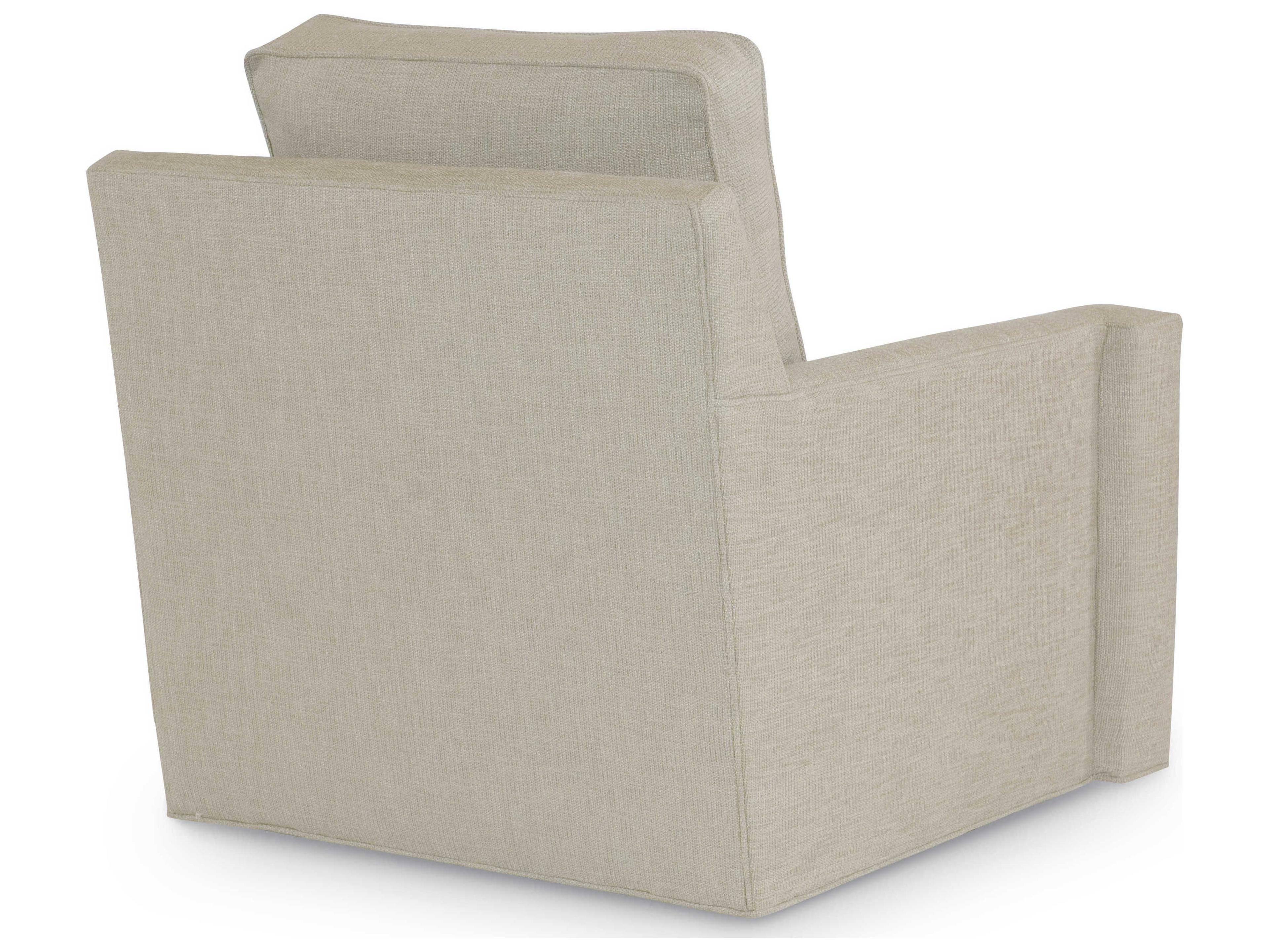 Century Furniture Swivel Fabric Accent Chair