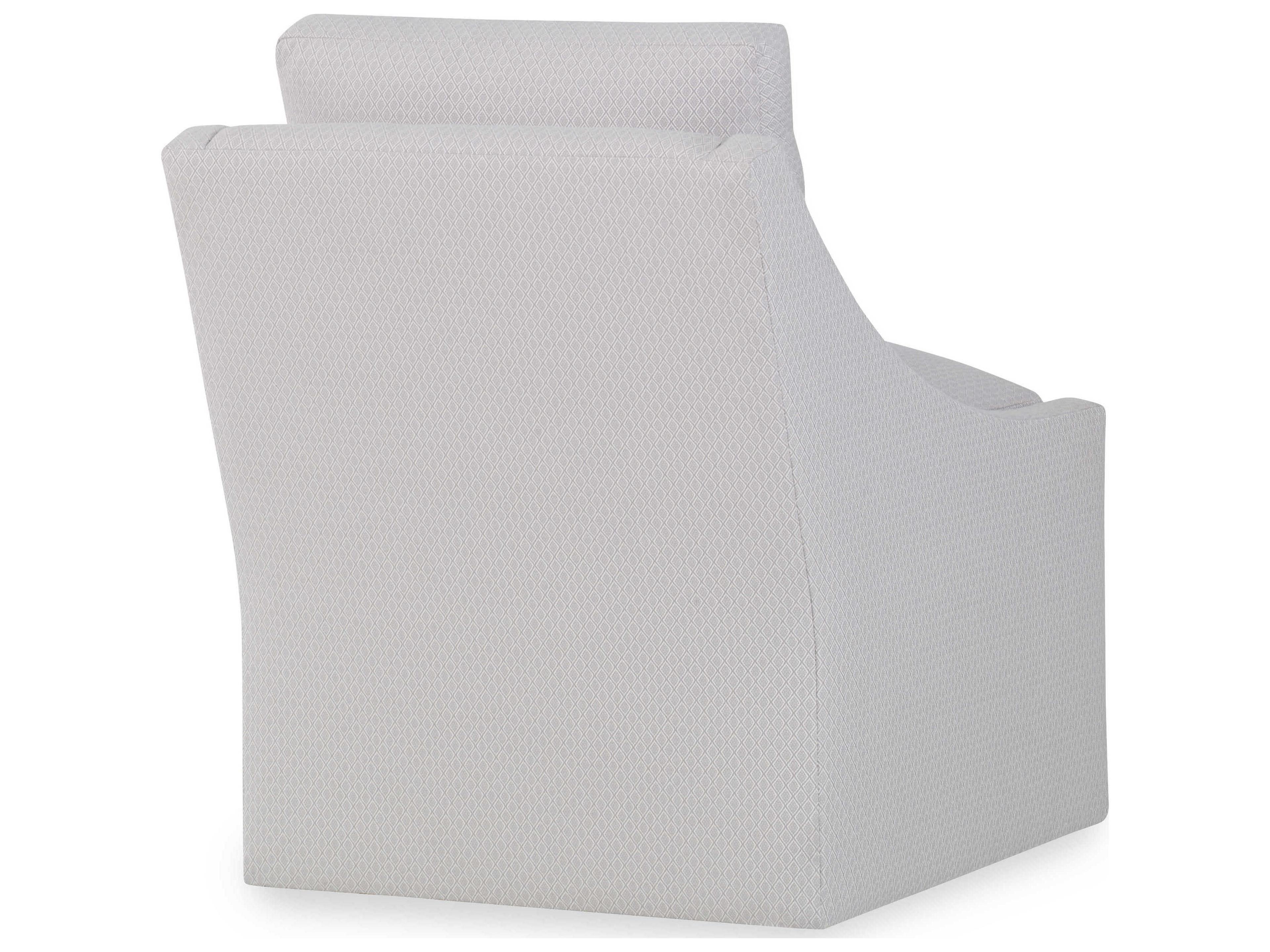 Century Furniture Swivel Fabric Accent Chair