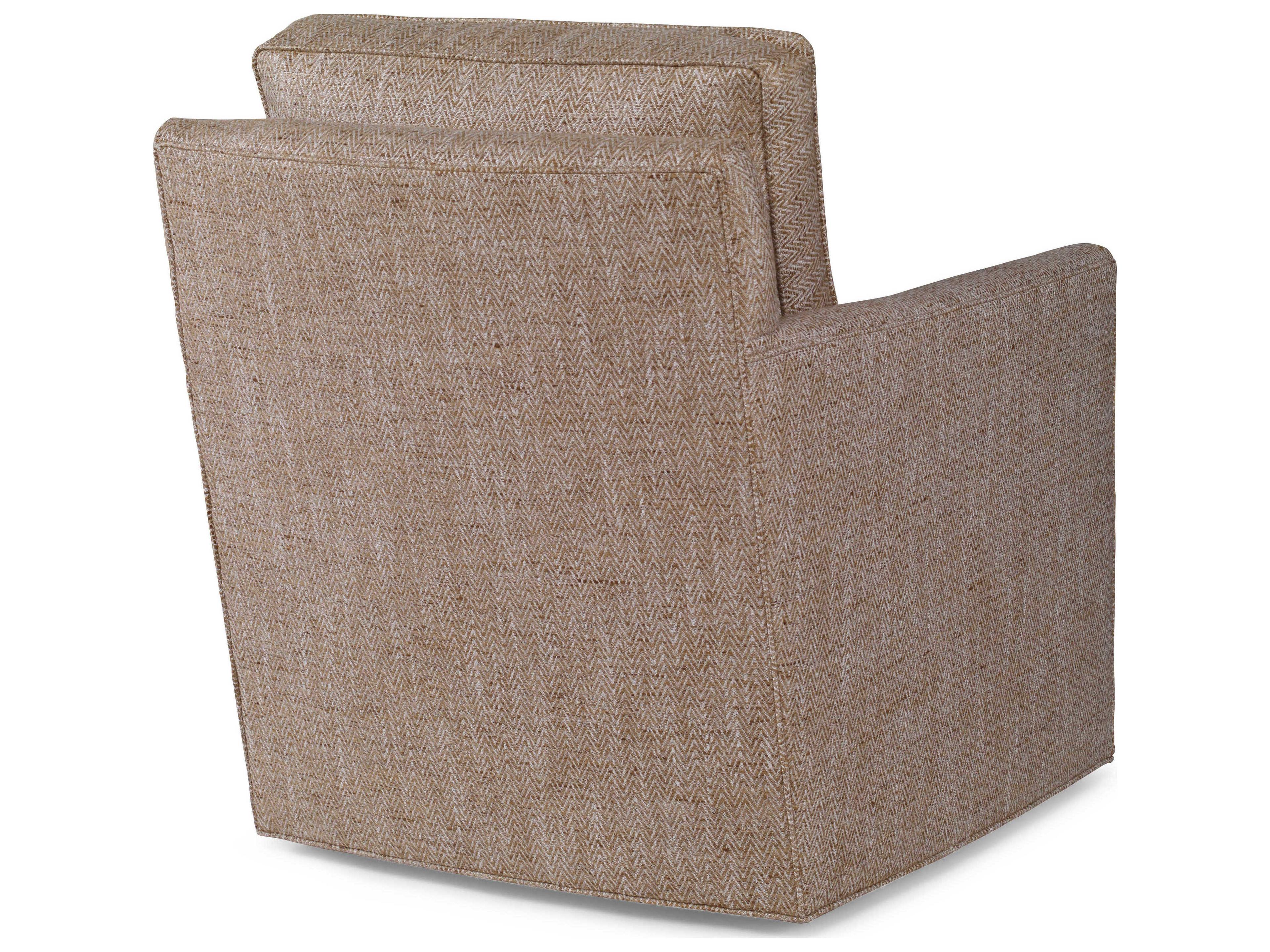 Century Furniture Swivel Fabric Accent Chair