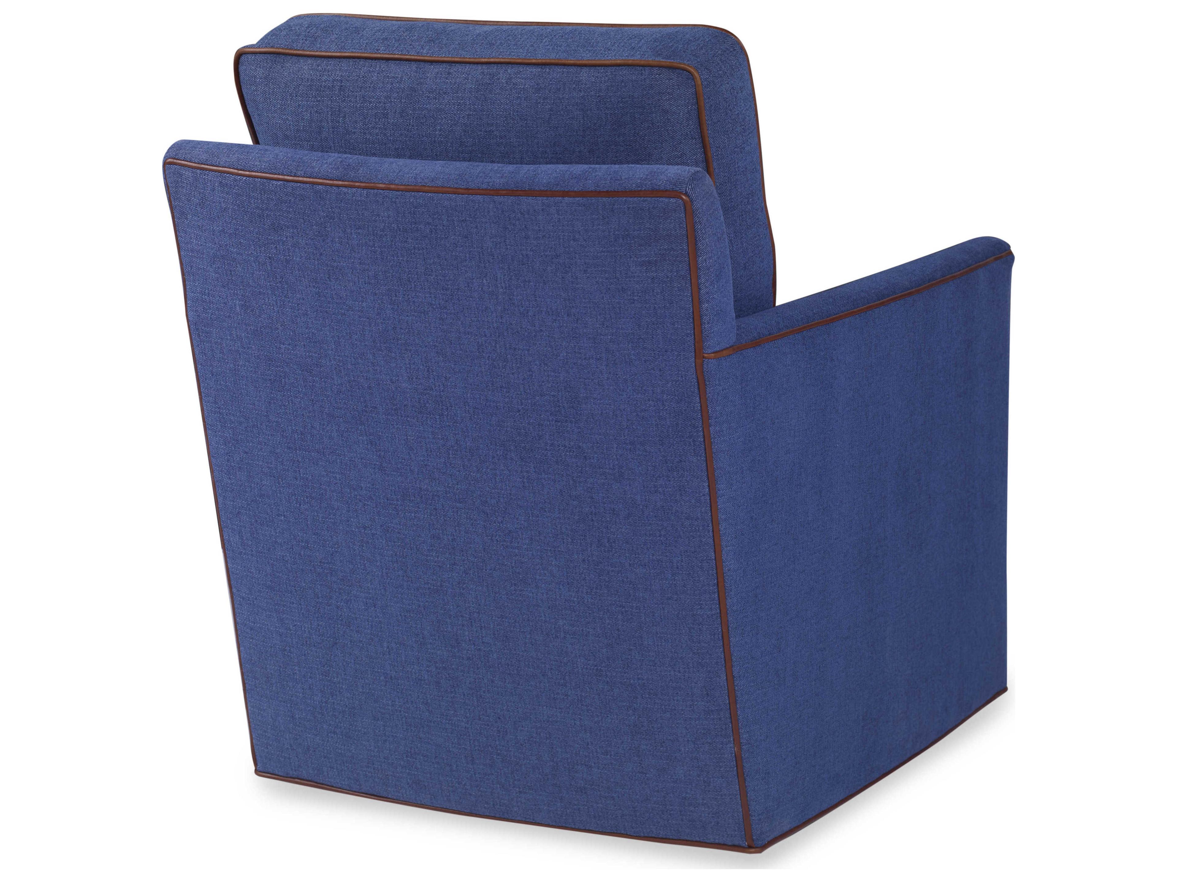 Century Furniture Swivel Fabric Accent Chair