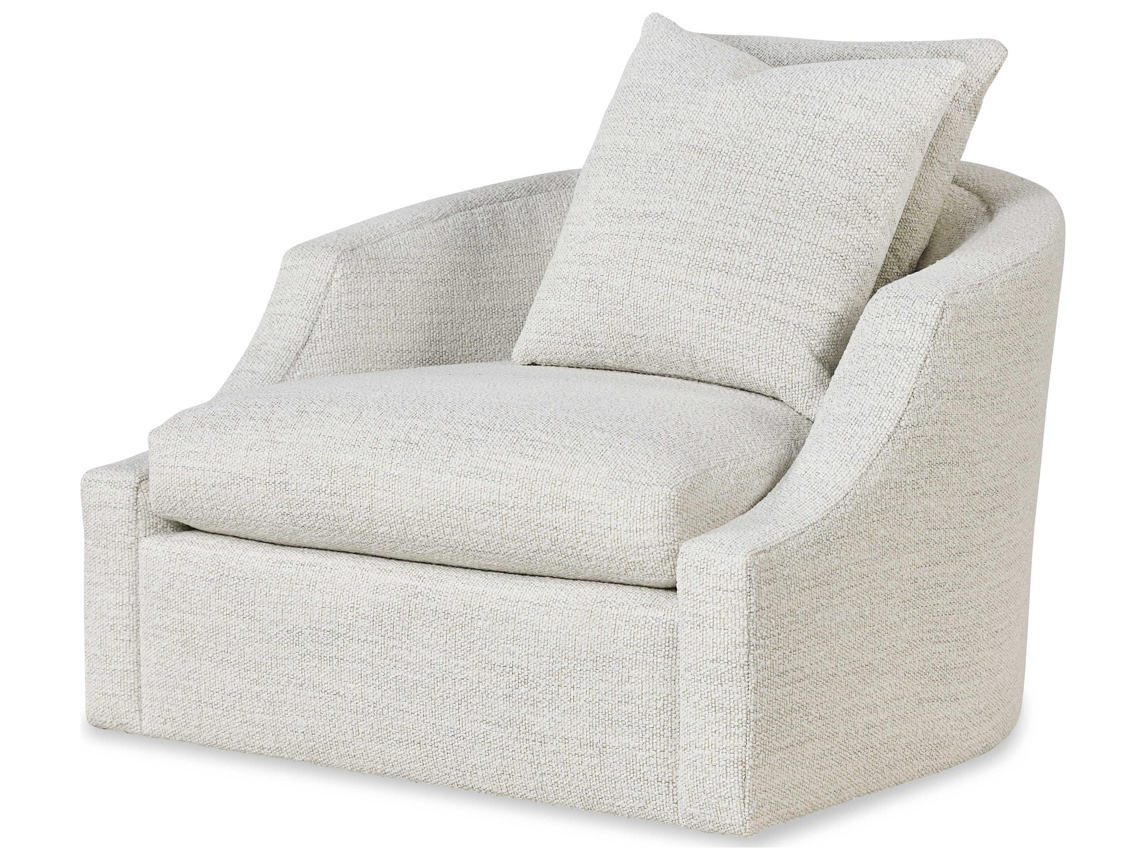 Home Elegance Tatum Swivel Gray Accent Chair