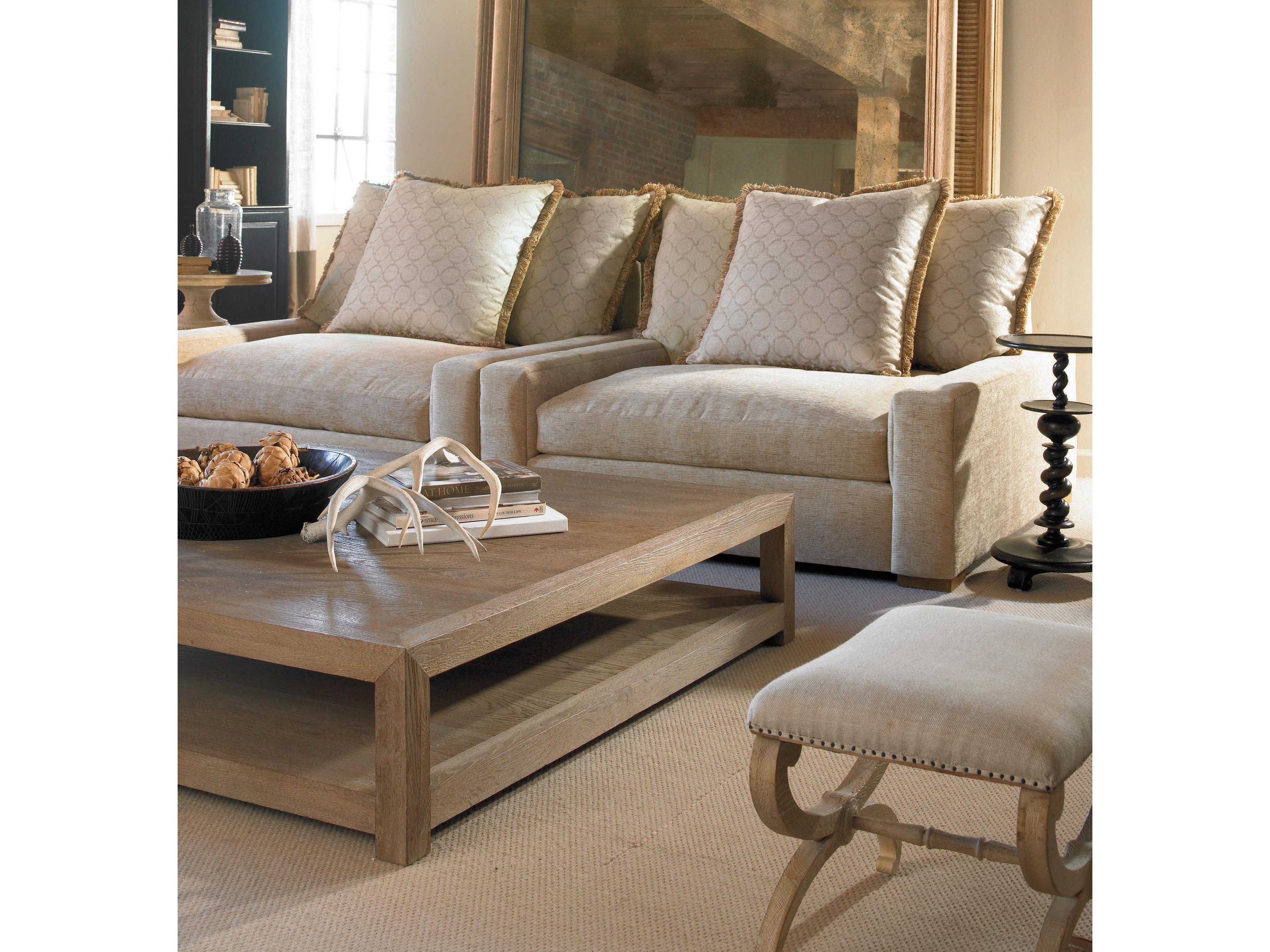 Century Furniture Monarch Square Wood Coffee Table