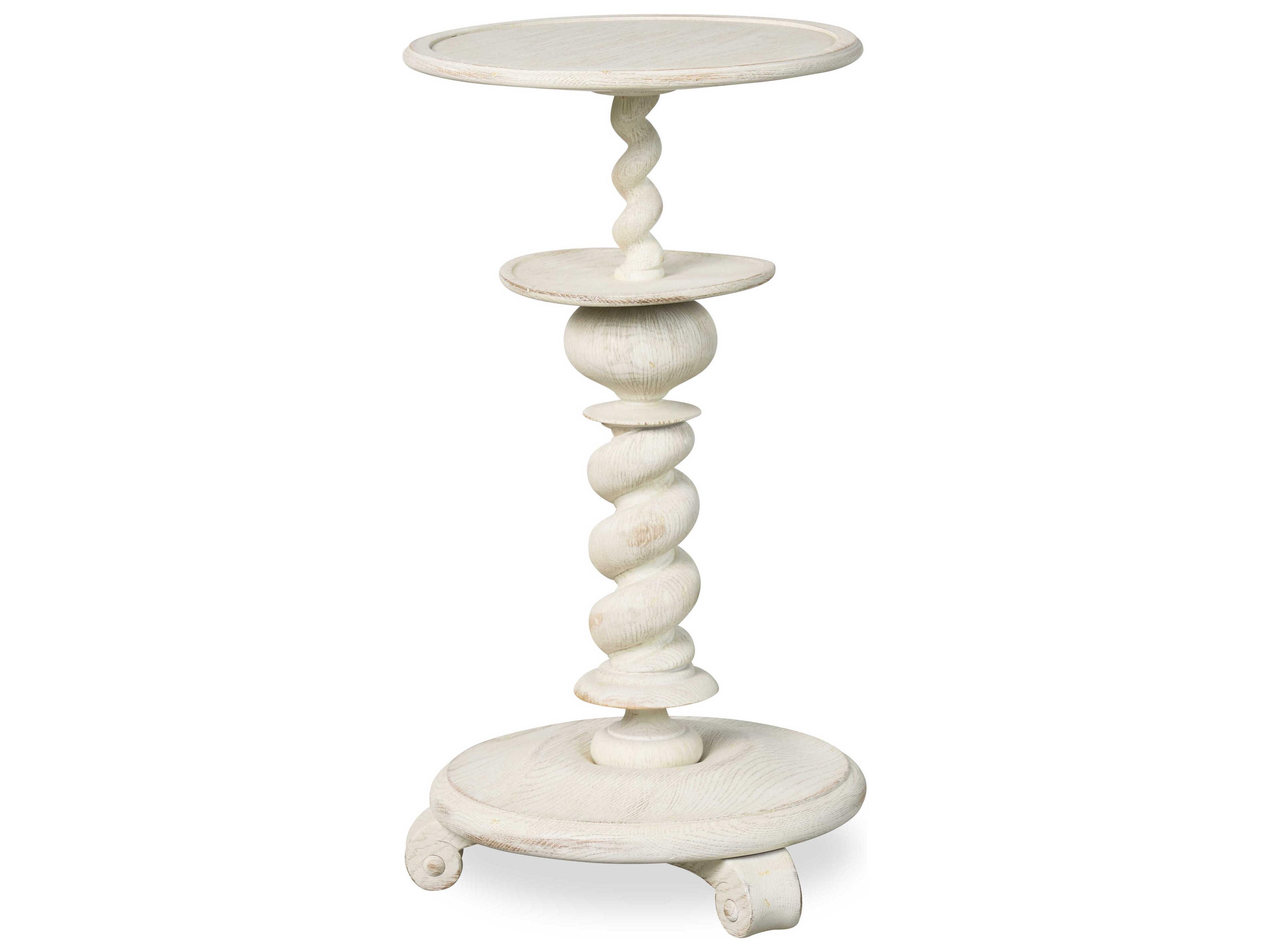 Monarch Round Wood End Table