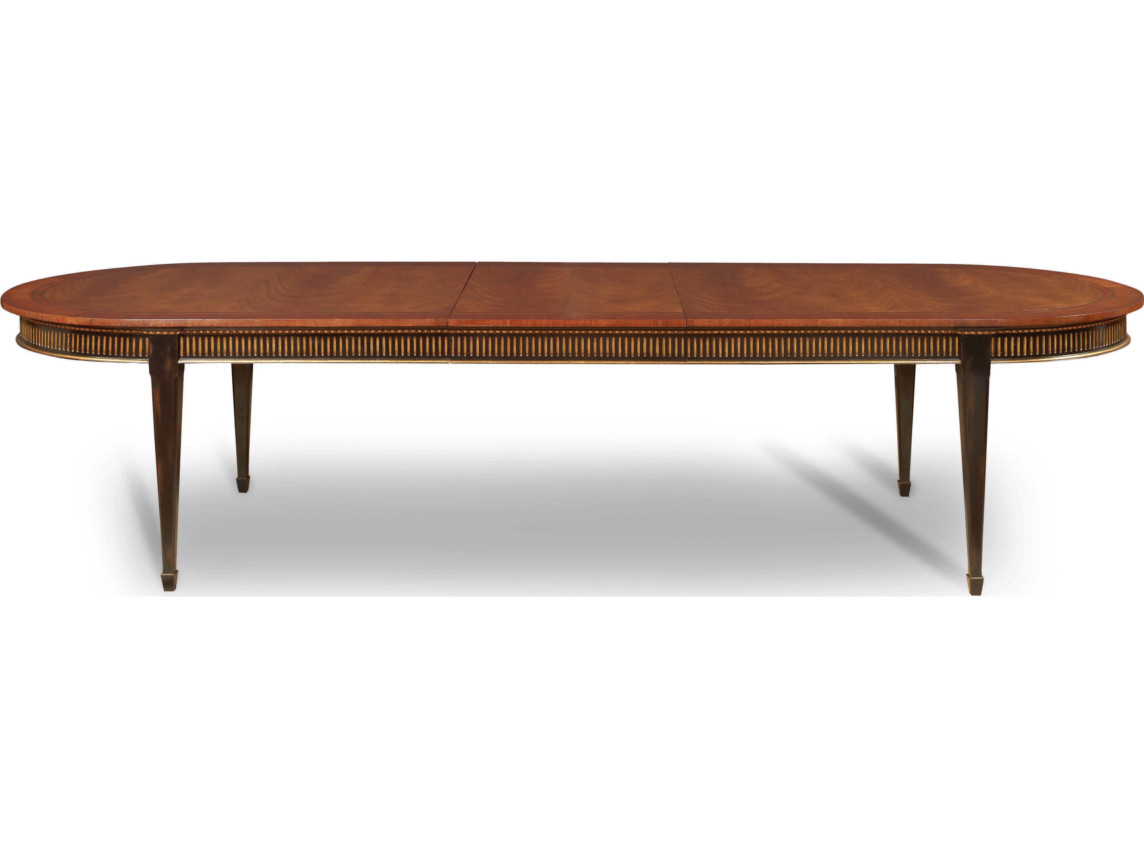 Monarch Extendable Oval Wood Dining Table
