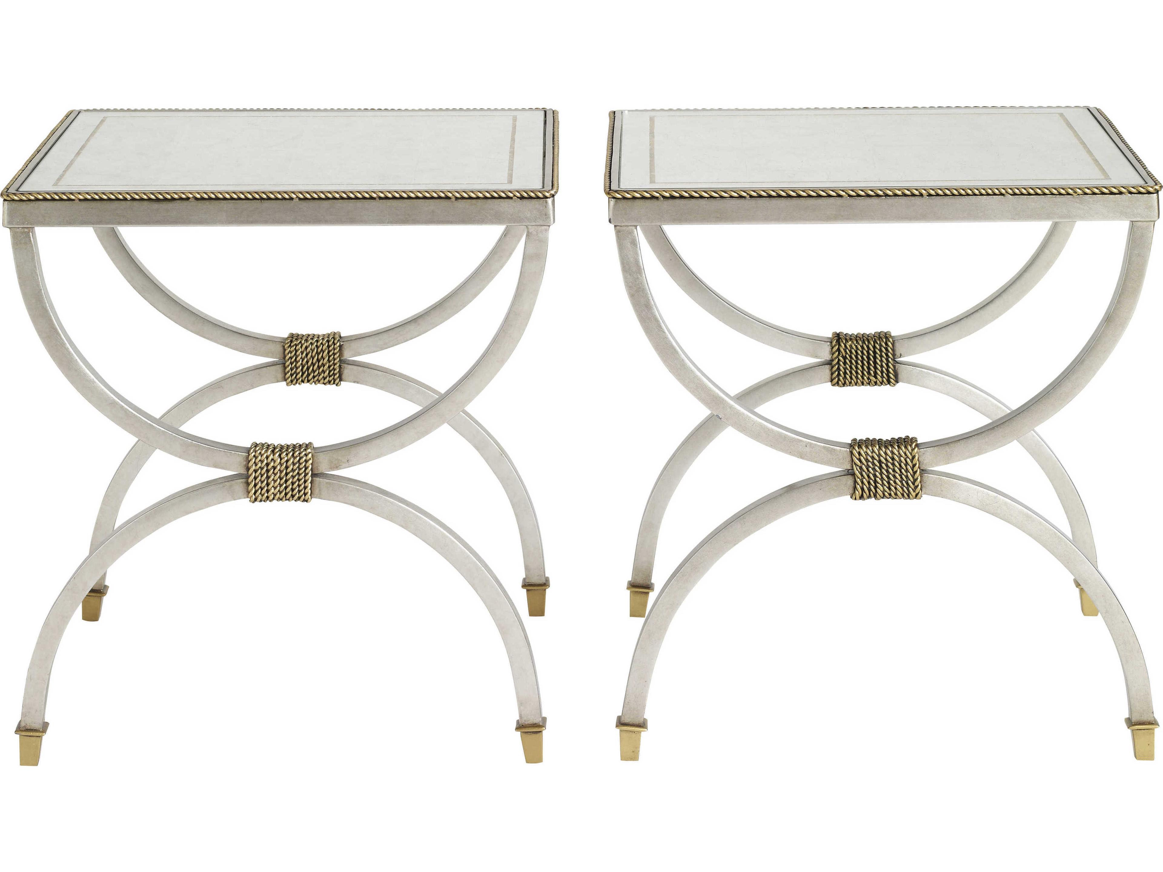 Century Furniture Monarch Rectangular Glass Coffee Table