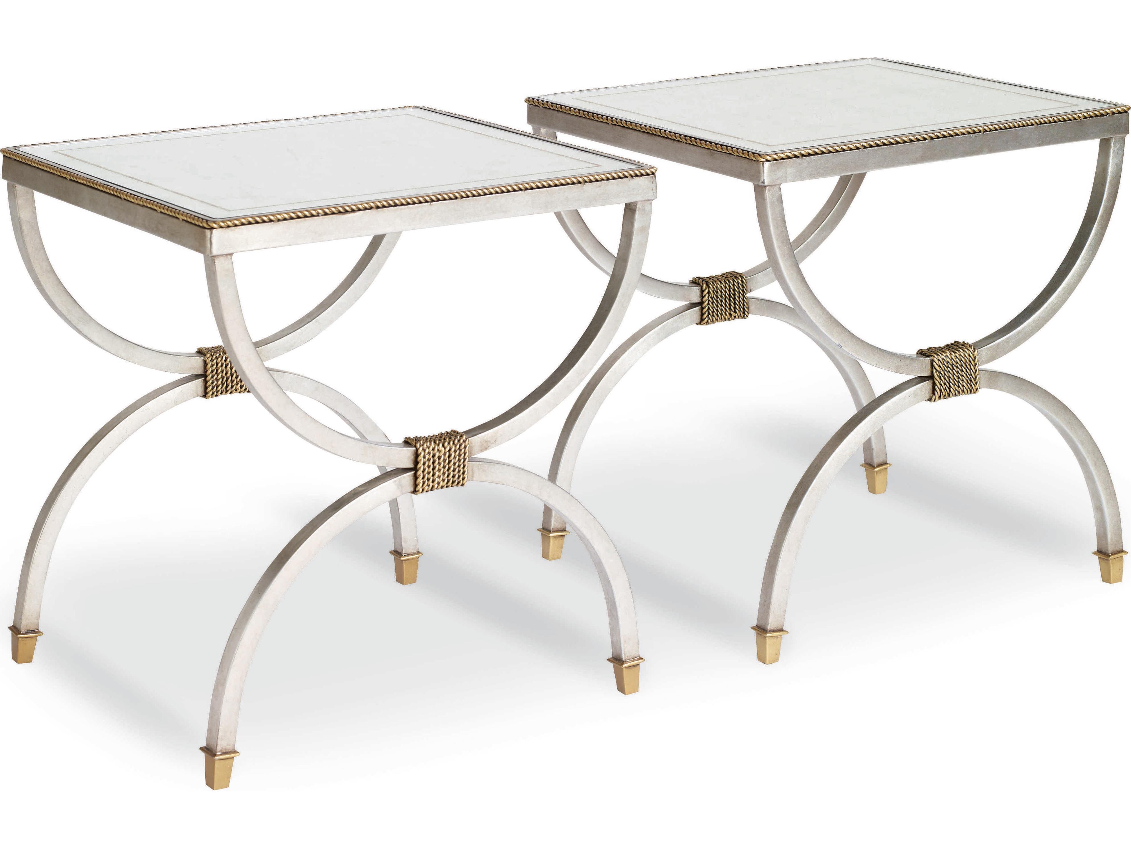 Century Furniture Monarch Rectangular Glass Coffee Table