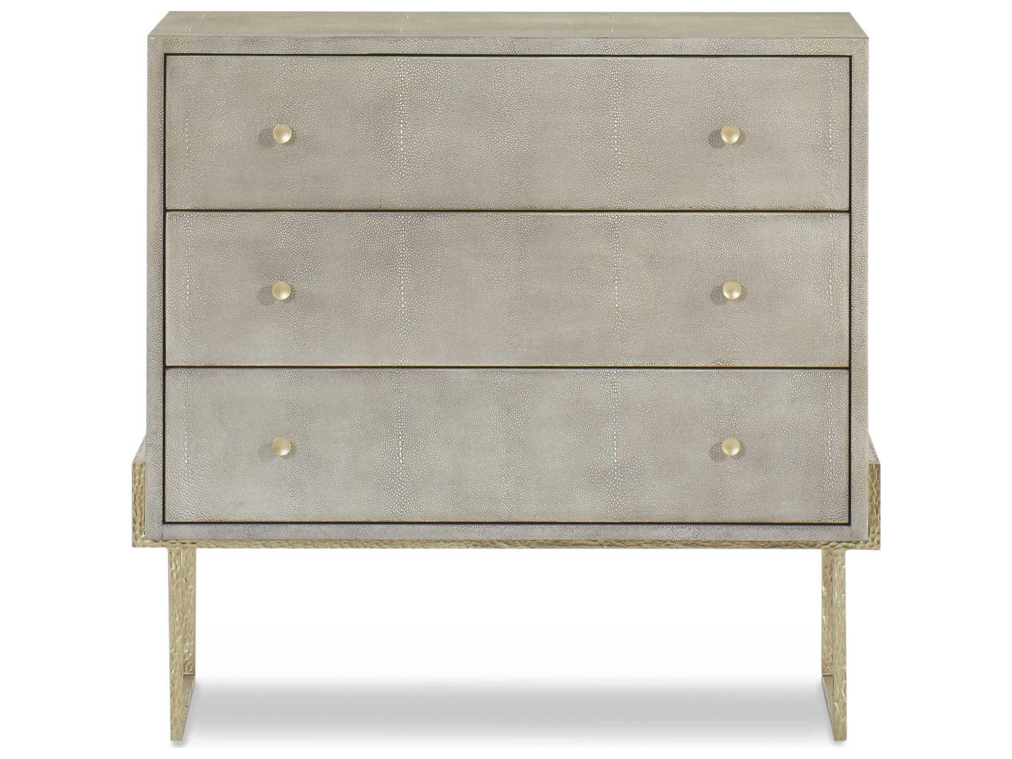 Century Furniture Monarch Champagne Gray Accent Chest