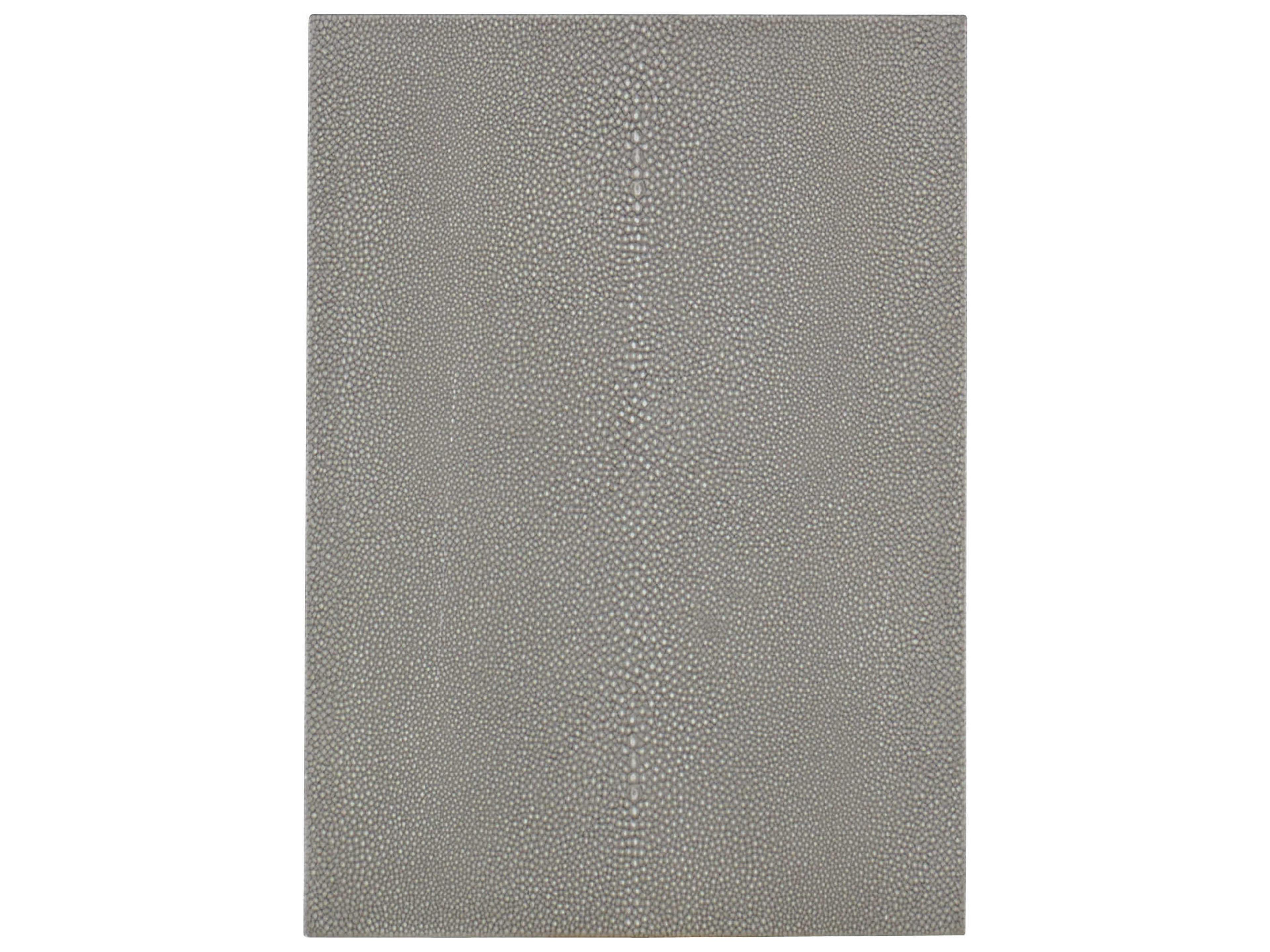 Century Furniture Monarch Rectangular Champagne Faux Leather End Table